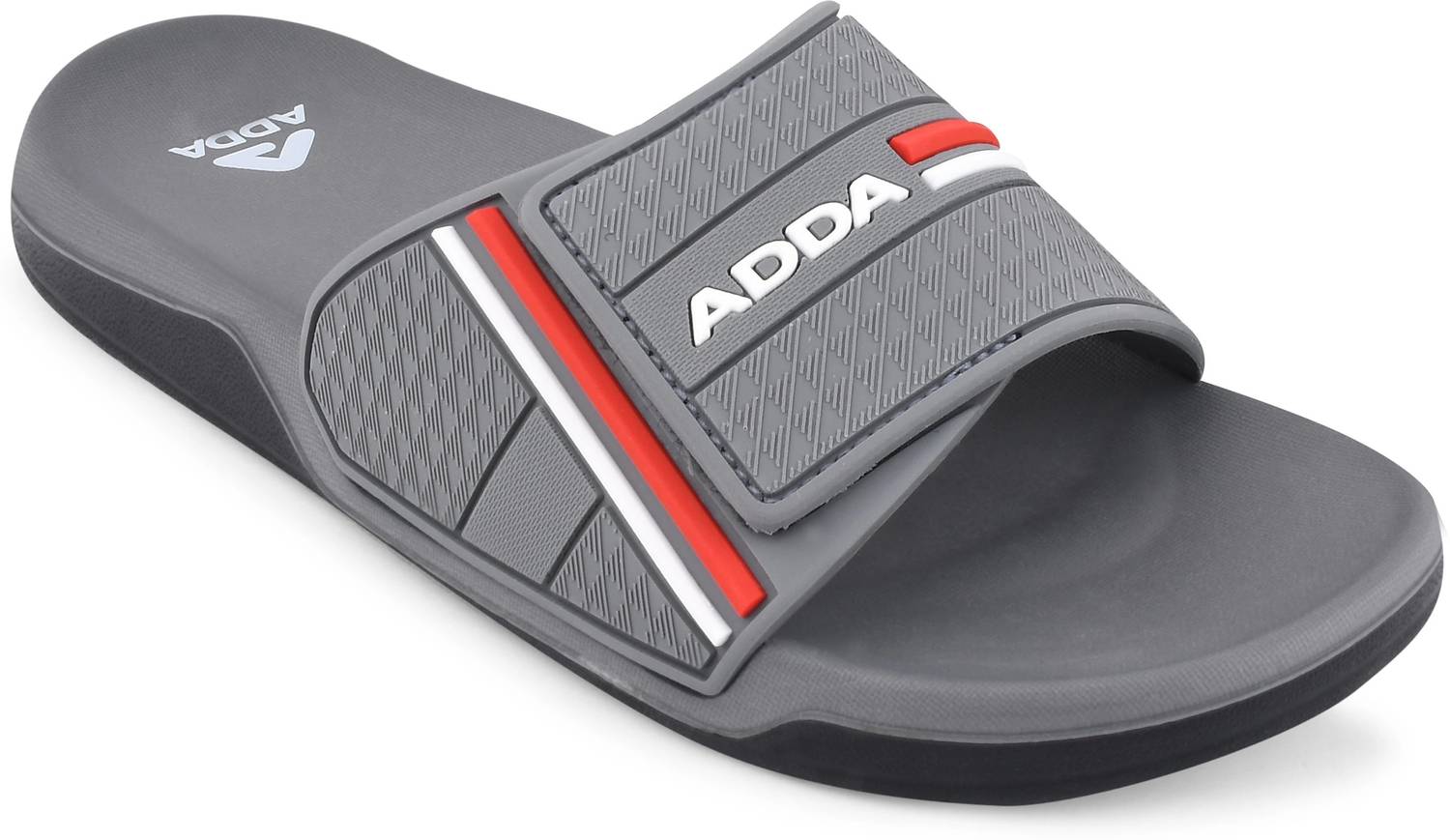 Adda Men Gray Slides - Image 2