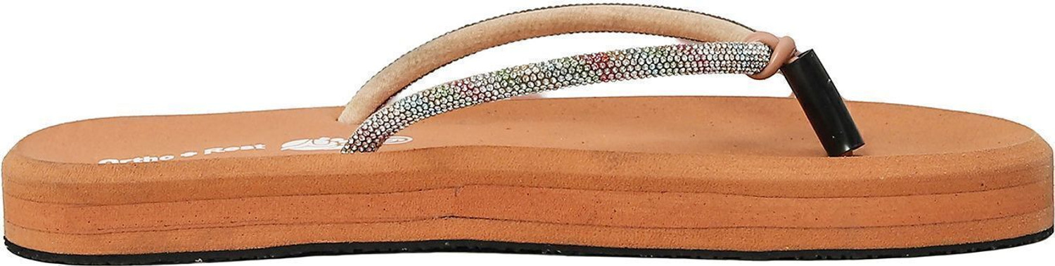 Image of Ortho + Rest Women Women Doctor Soft MCR Ortho Comfort Lightweight Slippers for Heel & Joint Pain Flip Flops