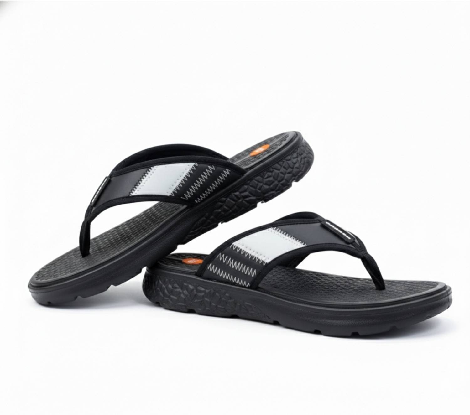 jootiyapa Men Black Slippers - Image 3