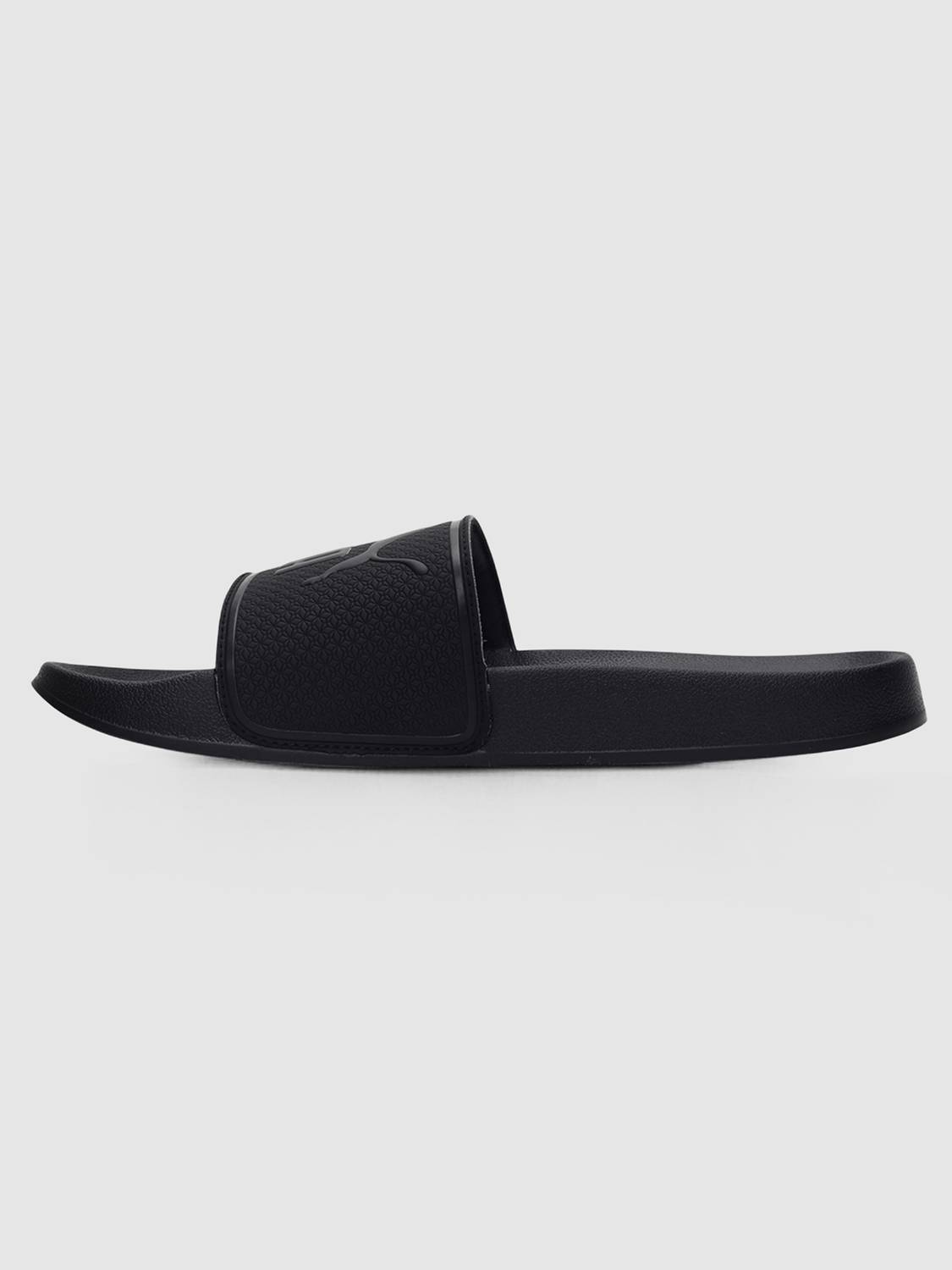 PUMA Men Leadcat 2.0 Black Slides - Image 3