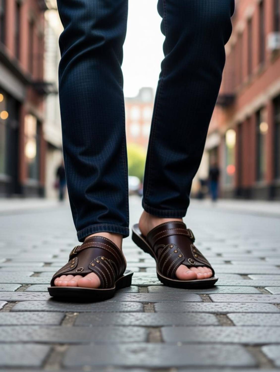 CALCADOS Men Flip Flops