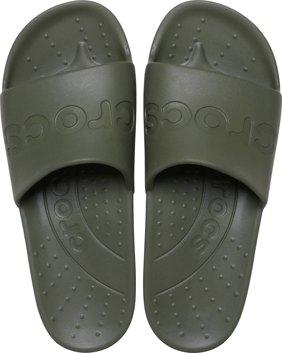 CROCS Unisex Slides Green - Image 3
