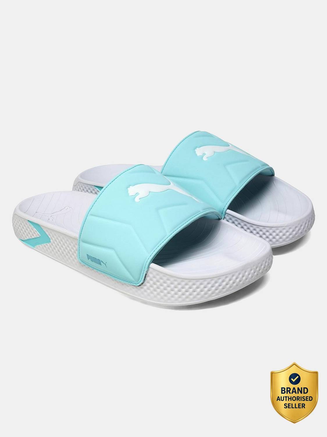 PUMA Women SoftridePro Leadpuff Wns Flip Flops White