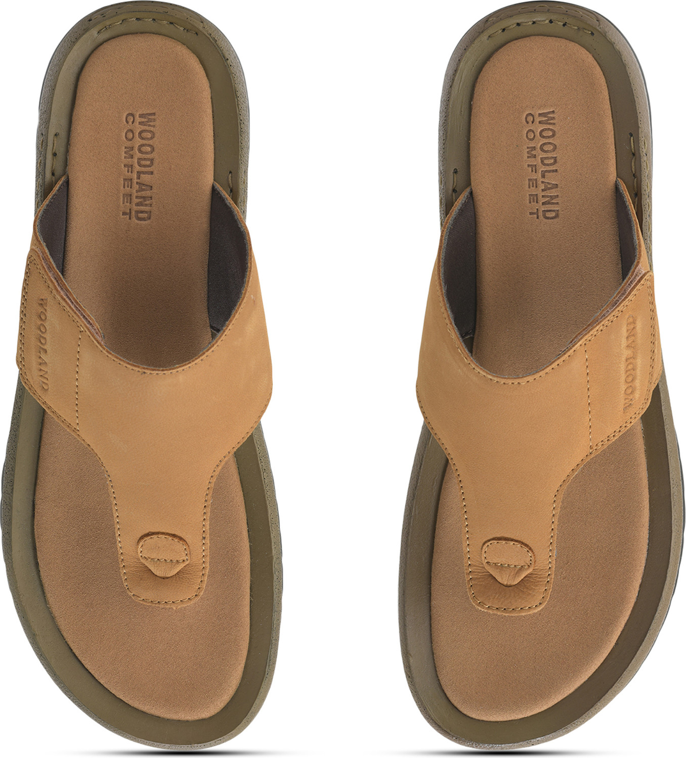 Image of WOODLAND Men Comfortable Soft Sole Lightweight Home Wear Slippers
