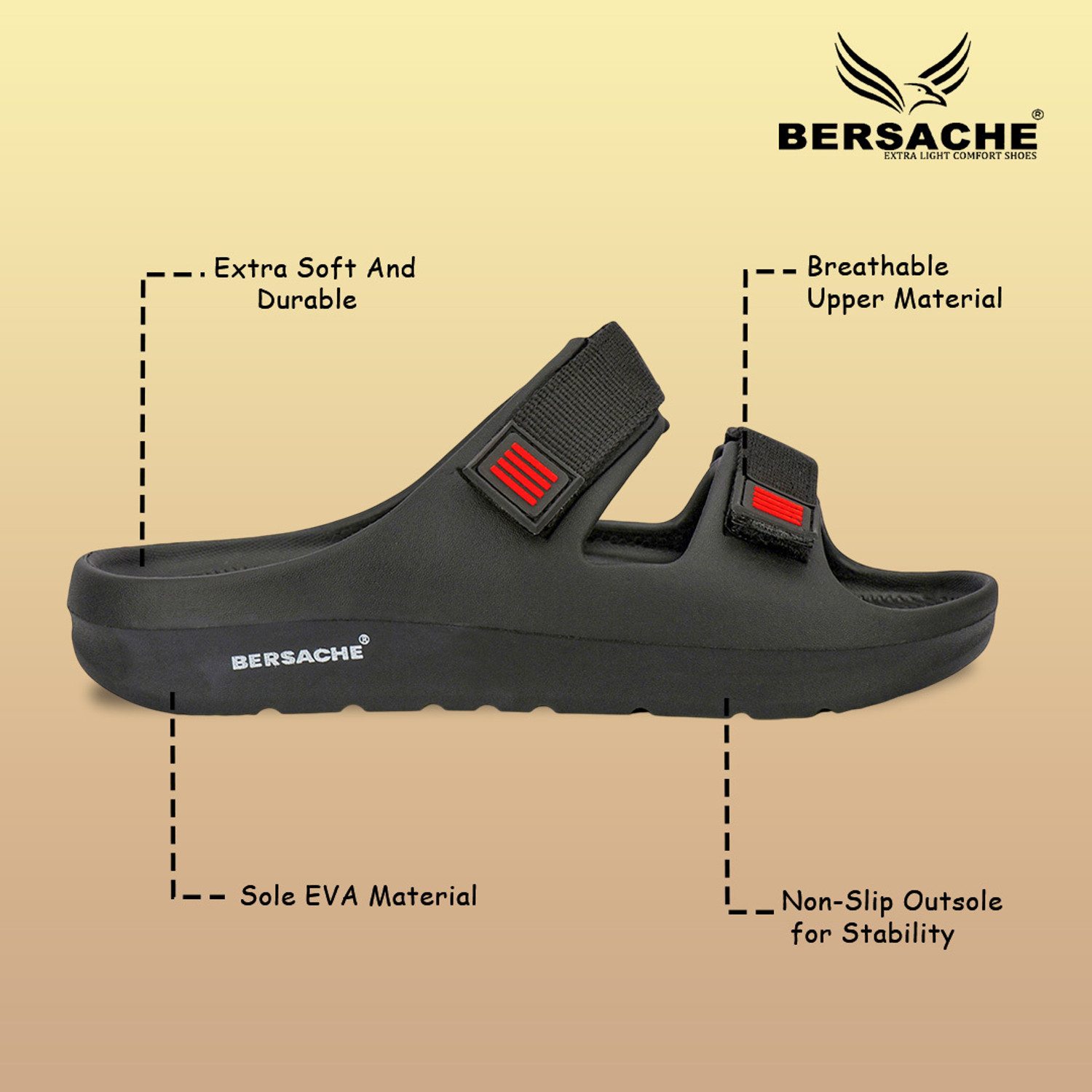 Image of BERSACHE Men Slippers