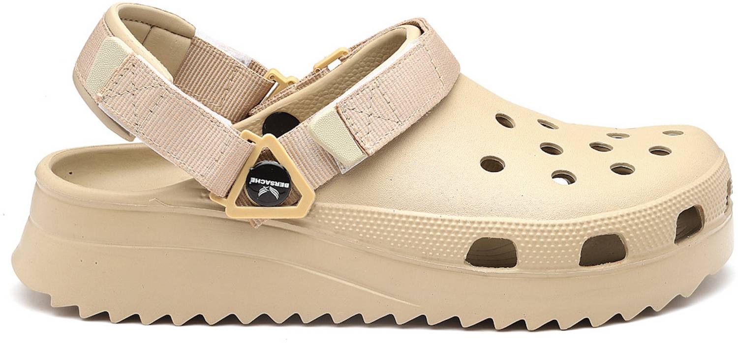 BERSACHE Men Beige Wedges - Image 4