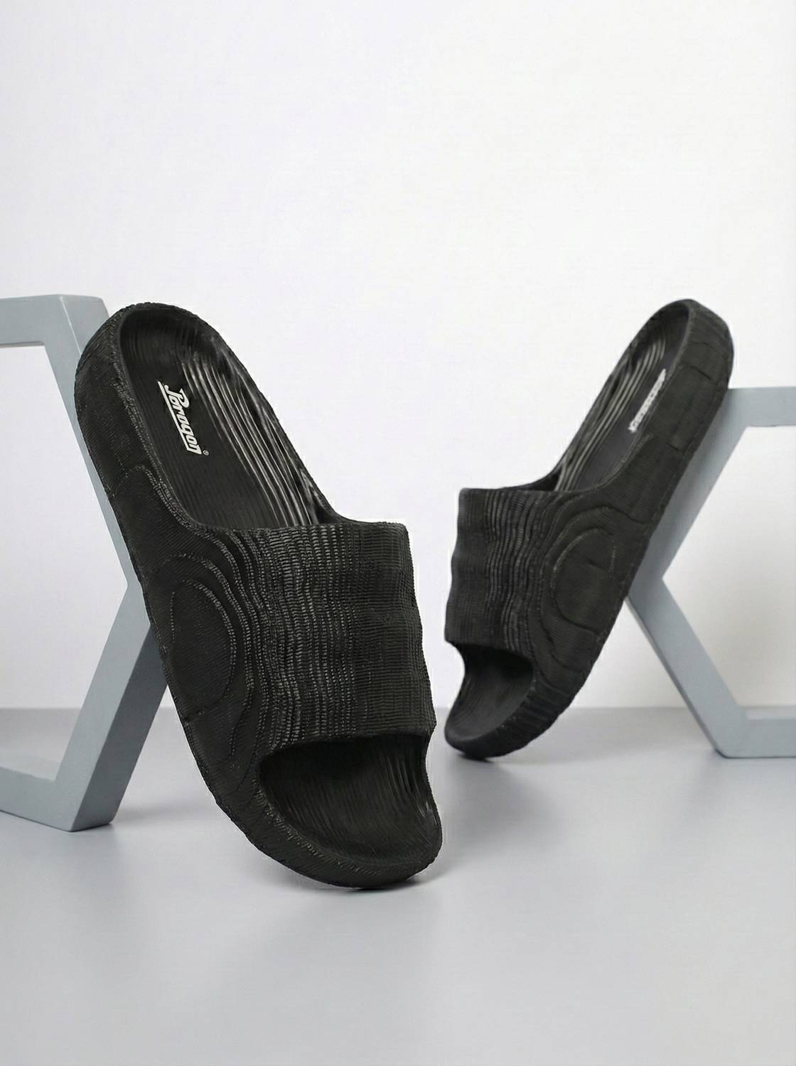 Paragon Men Slides |Lightweight Slipper|Water Resistant