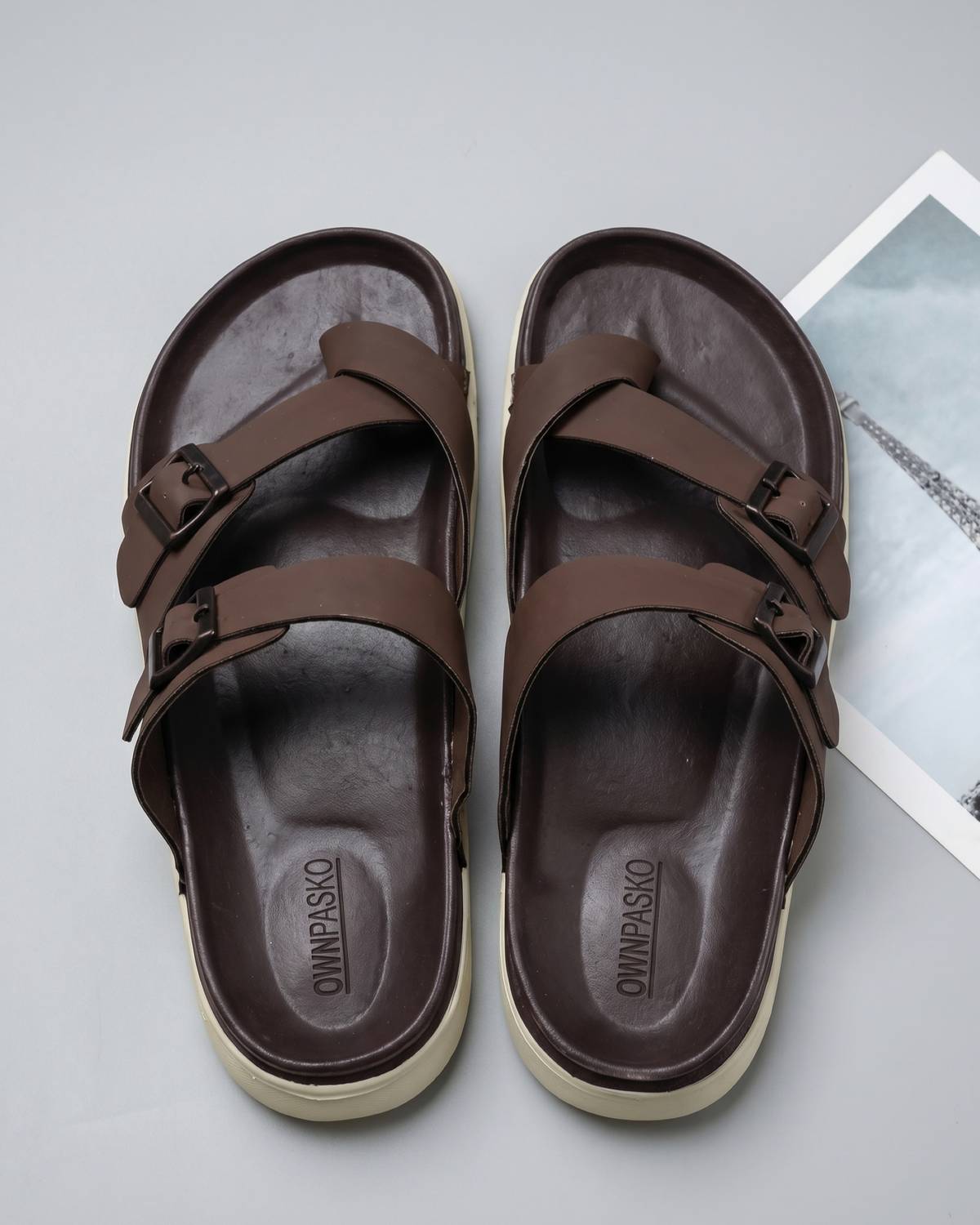 OWN PASKO Men Casual Brown - Image 4