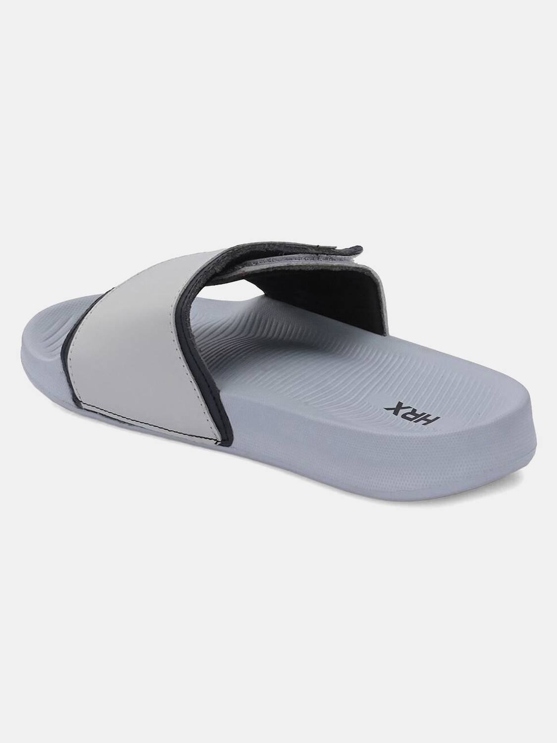 HRX by Hrithik Roshan Men Gray Flip Flops - Image 3