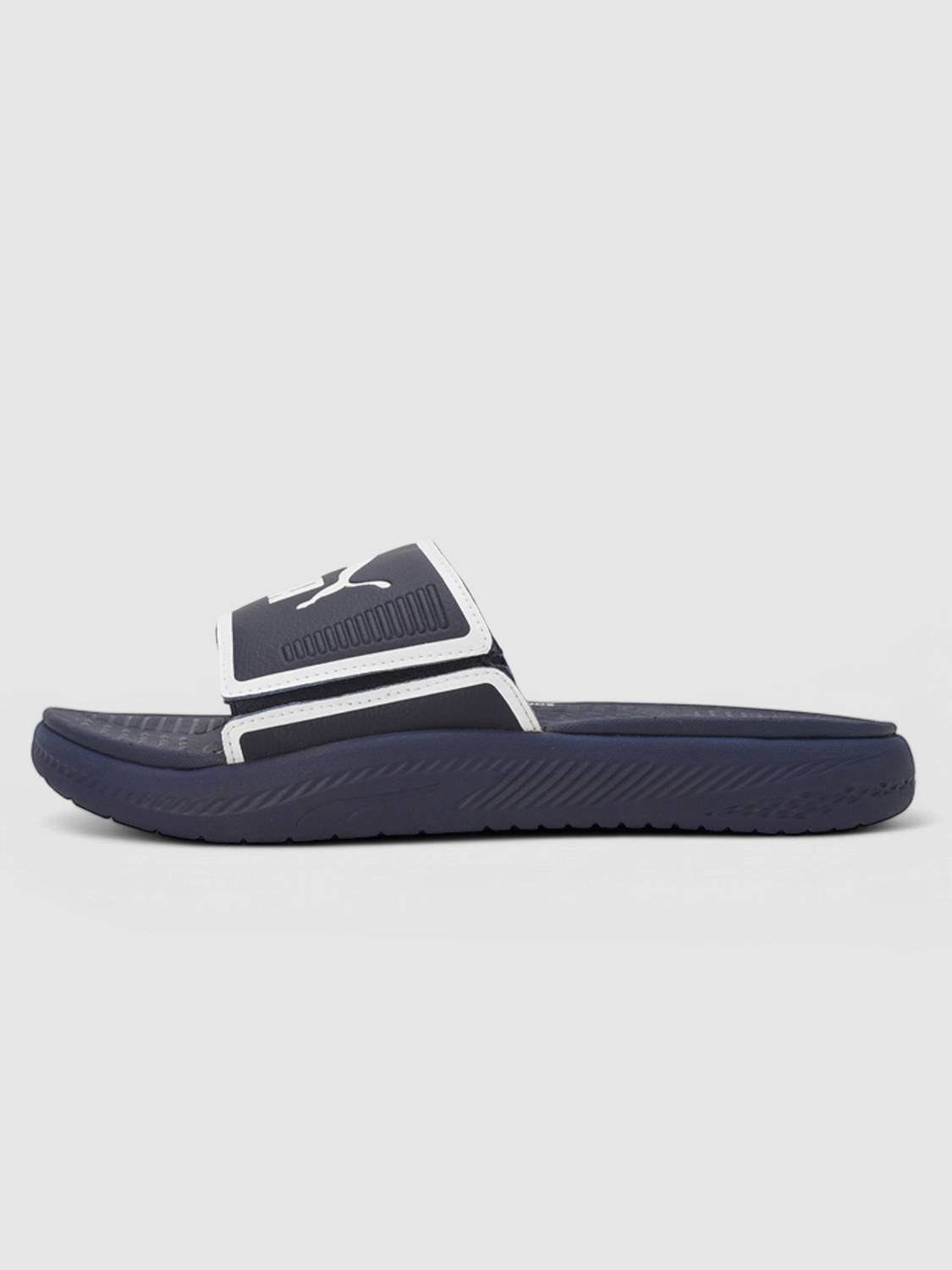 PUMA Men Softride Slide Slides Blue - Image 3