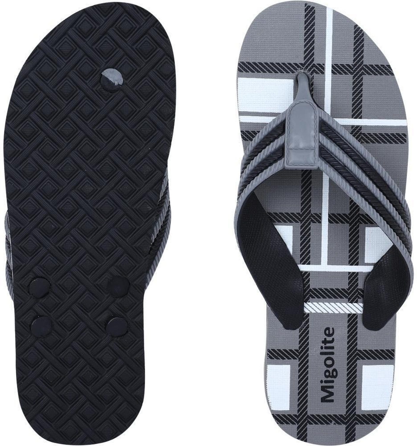 Image of MIGOLITE Men Slippers (Grey, 10)