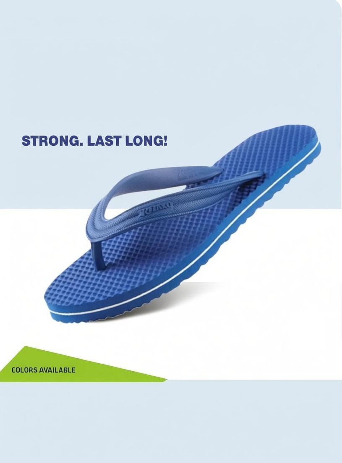 Image of Relaxo Men Slippers (Blue, 6)