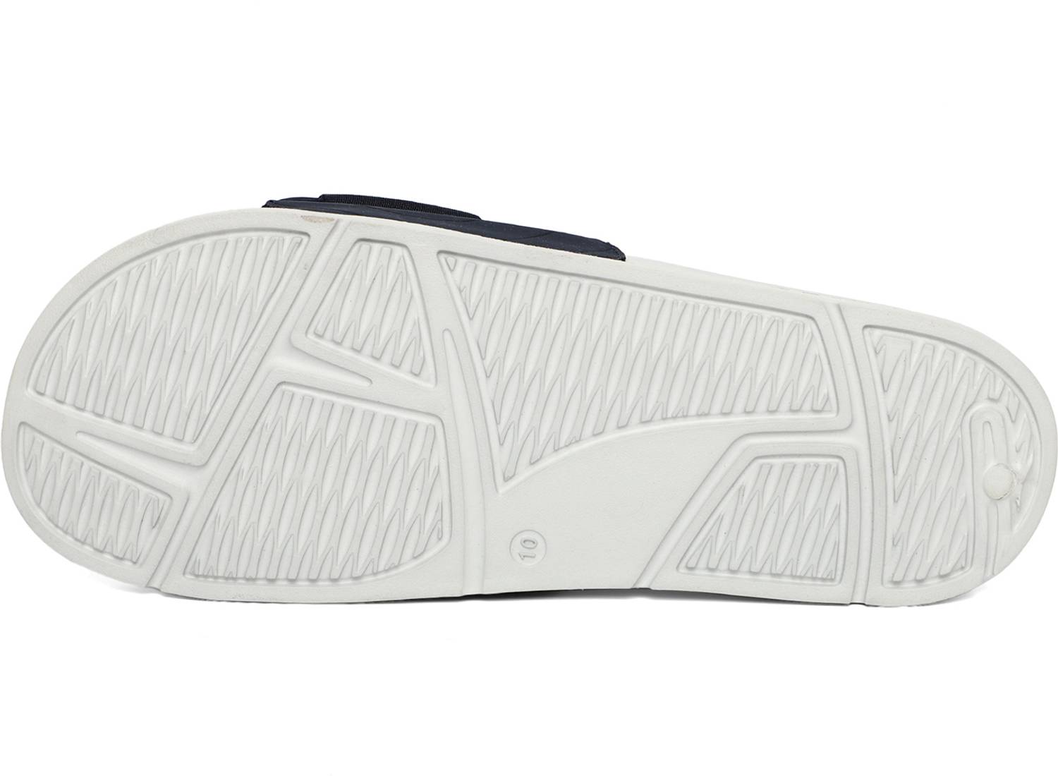 Chupps Men Flow Navy & Blue & Grey Slides - Image 4
