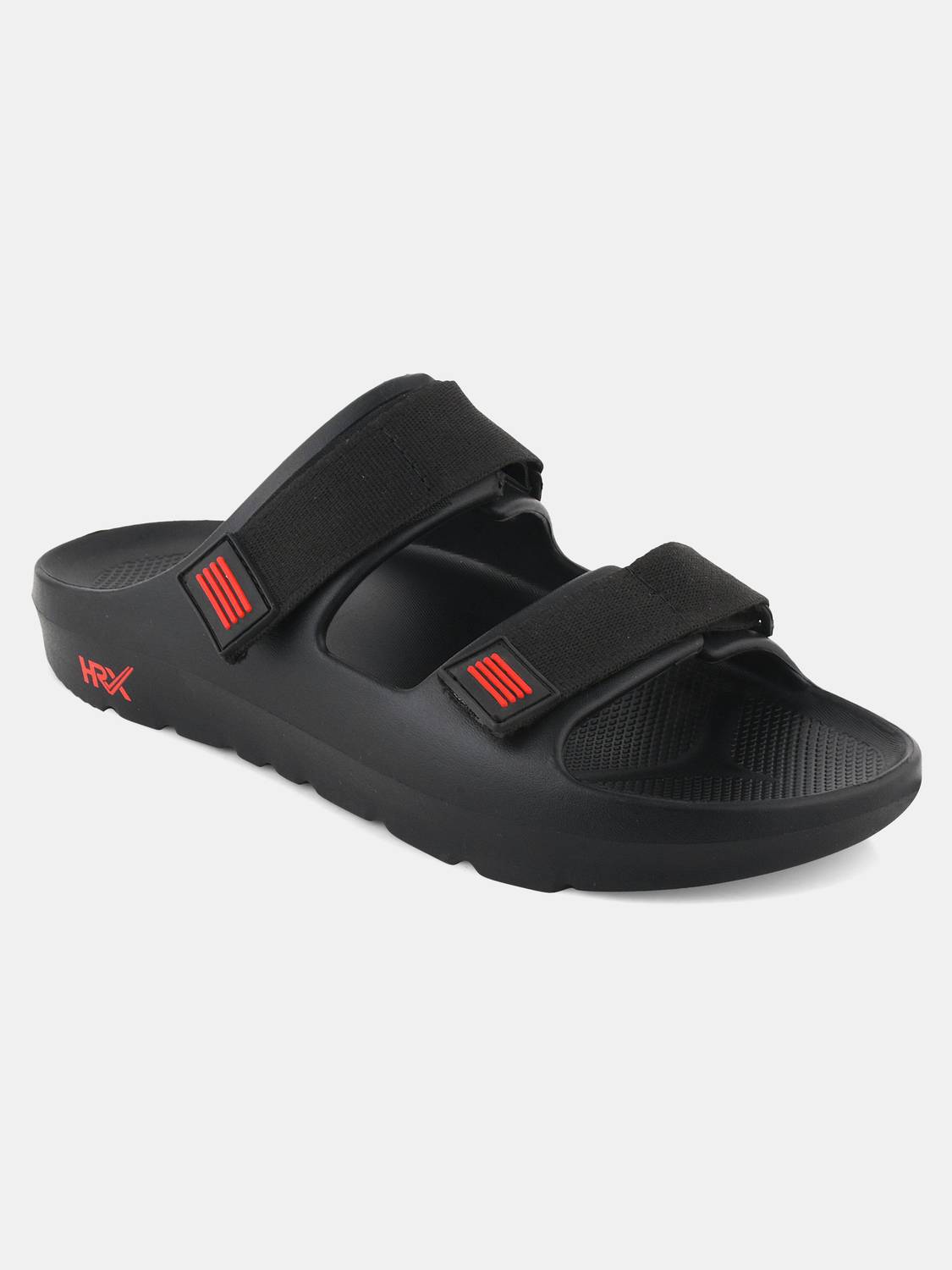 HRX by Hrithik Roshan Men Black Slides - Image 4