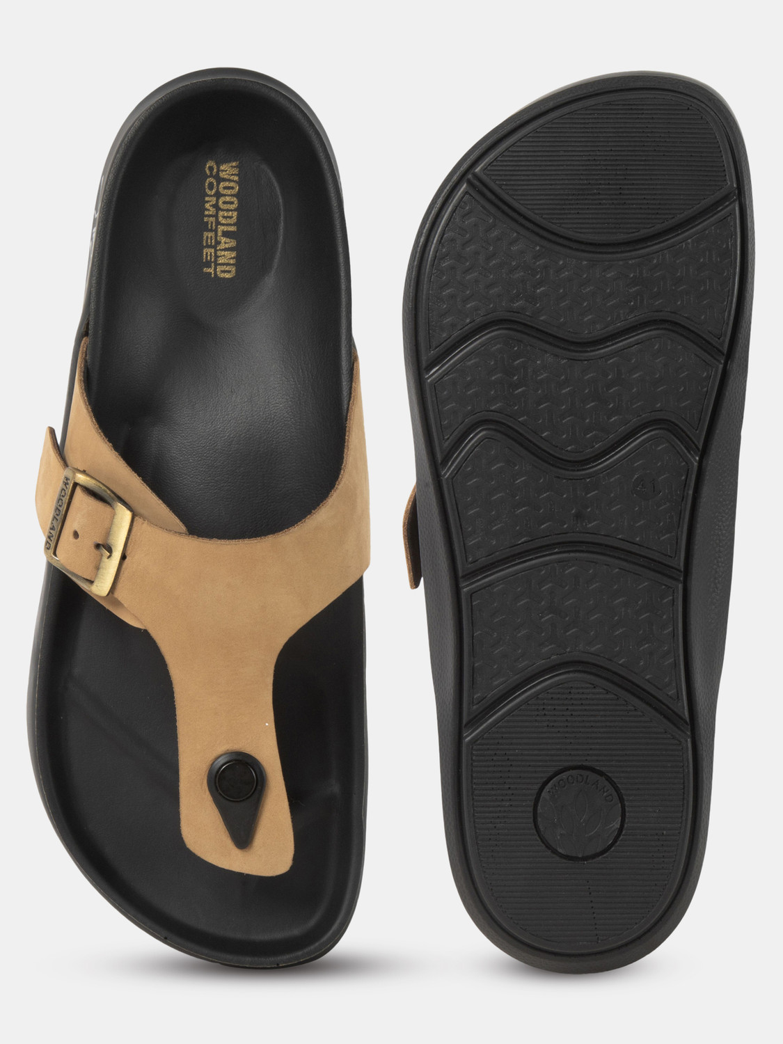 Image of WOODLAND Men Comfortable Soft Sole Lightweight Home Wear Slippers