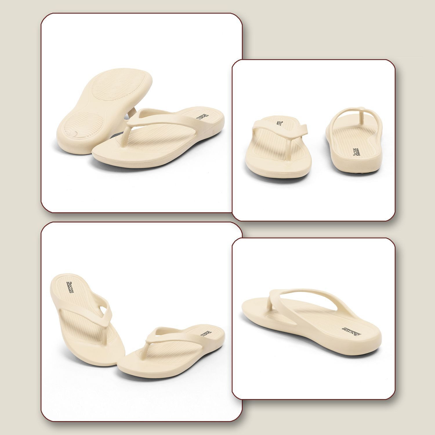 Image of Doctor Health Super Soft Women Orthopaedic Comfort|Soft|EVA Sole|Anti-Skid|Comfort|Daily Wear Flip Flops
