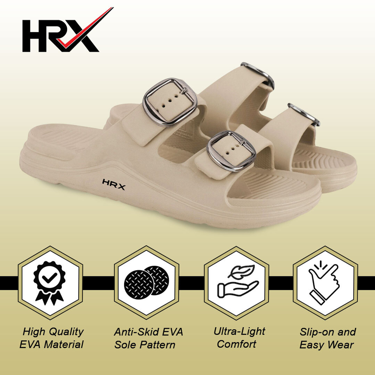 Image of HRX by Hrithik Roshan Men Slides