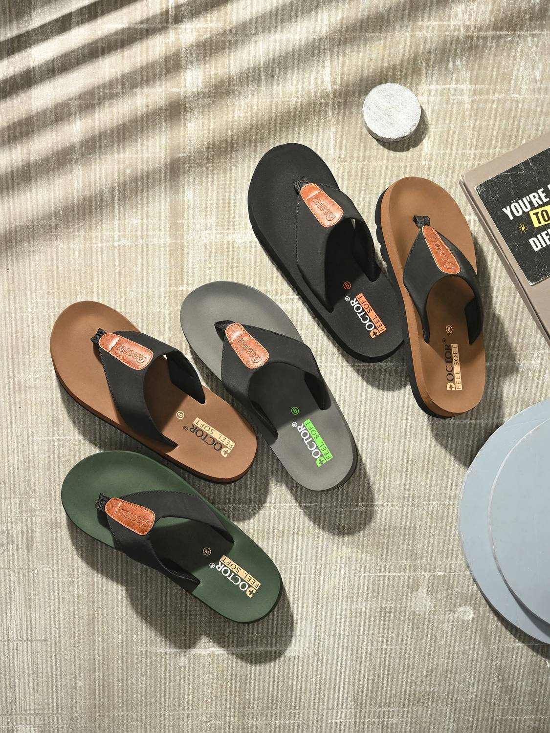 DOCTOR FEEL SOFT Men Orthopedic Slippers - Image 5