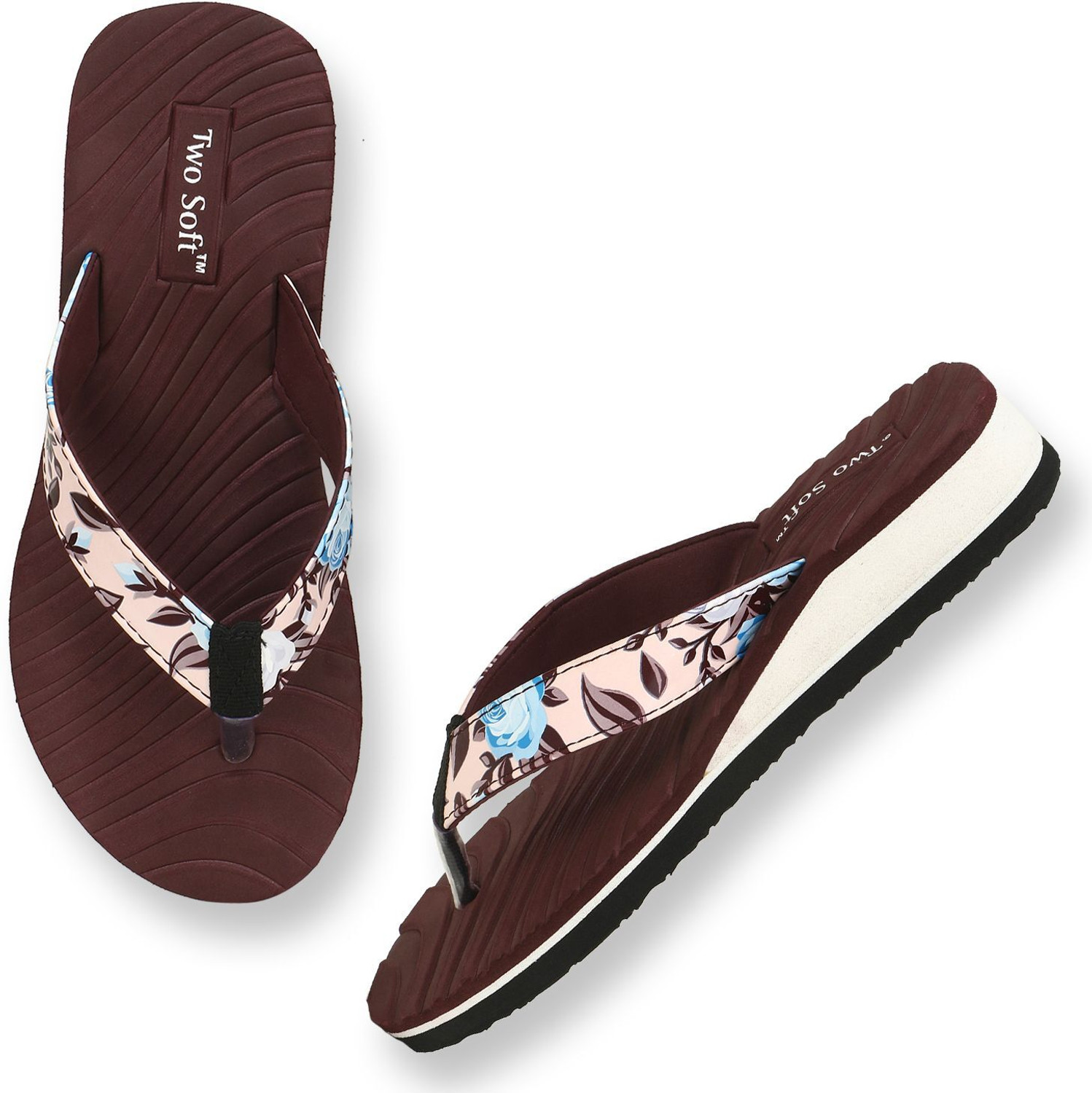Image of Flopsie Combo Pack of 2 Stylish Casual Soft Comfortable daily use Women Sandals
