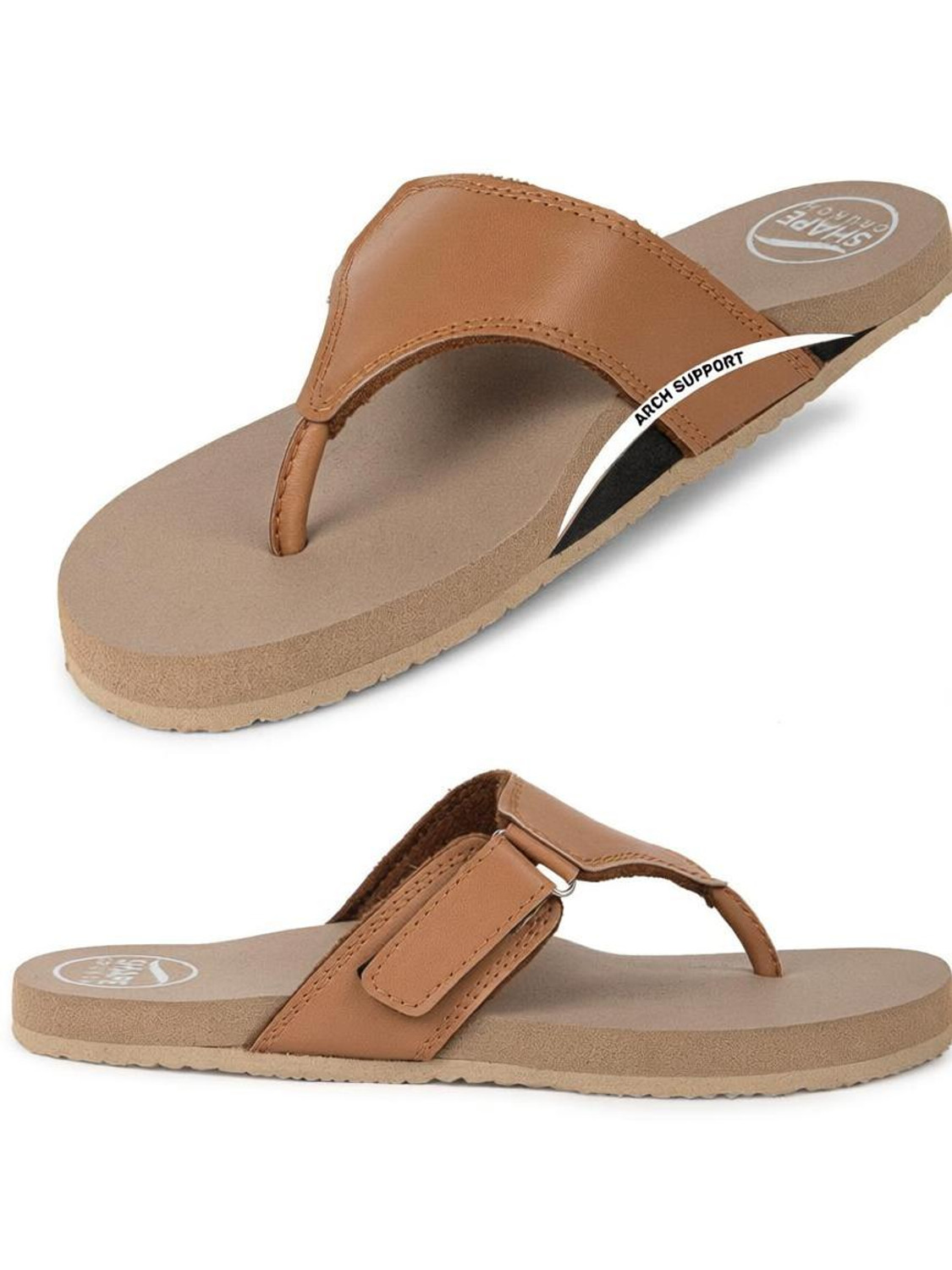 Image of Shapecrunch Ortho Sandals for Women with Arch Support for Heel Pain Women Casual