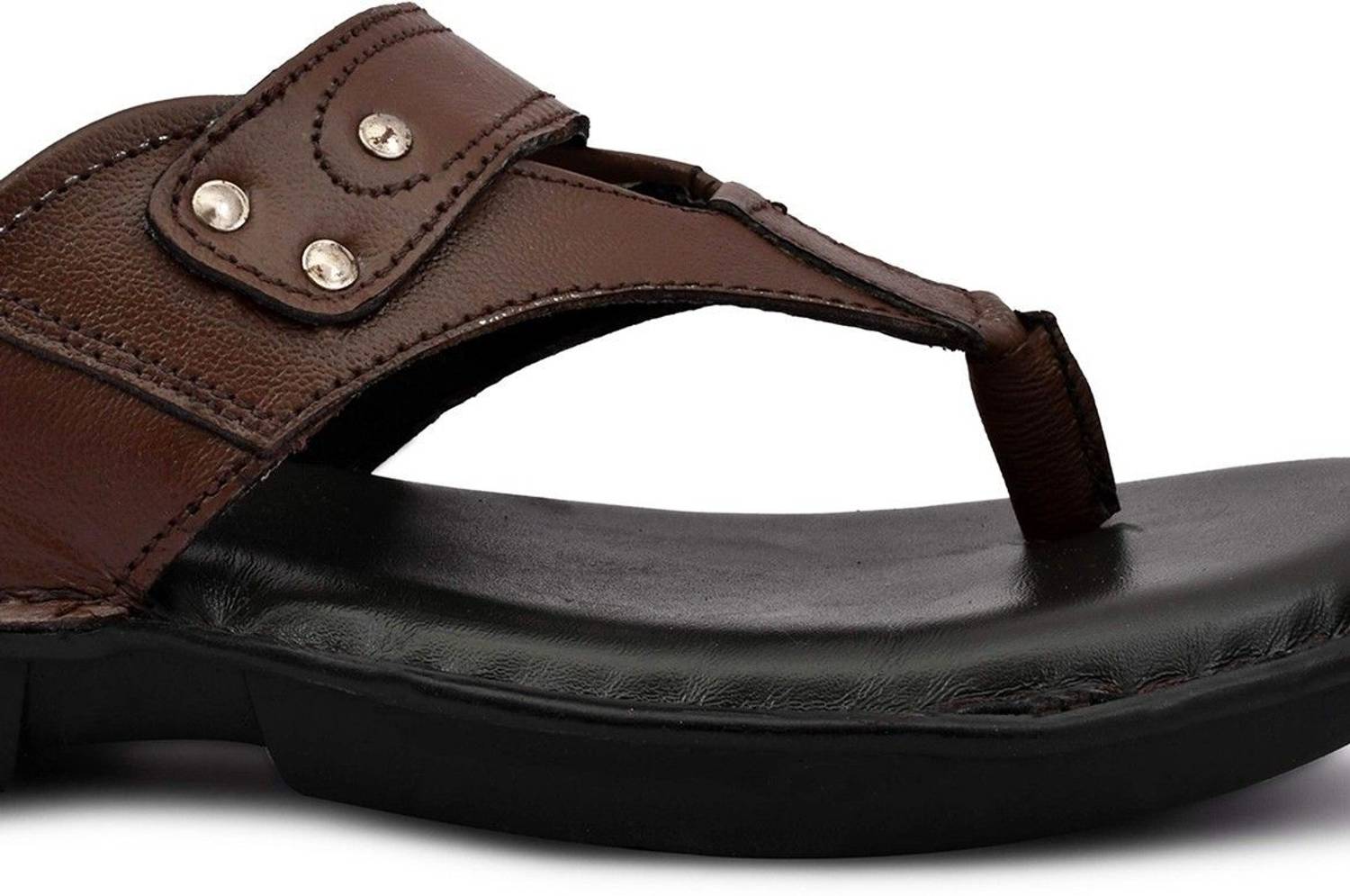 obuca Men Brown Slippers - Image 5