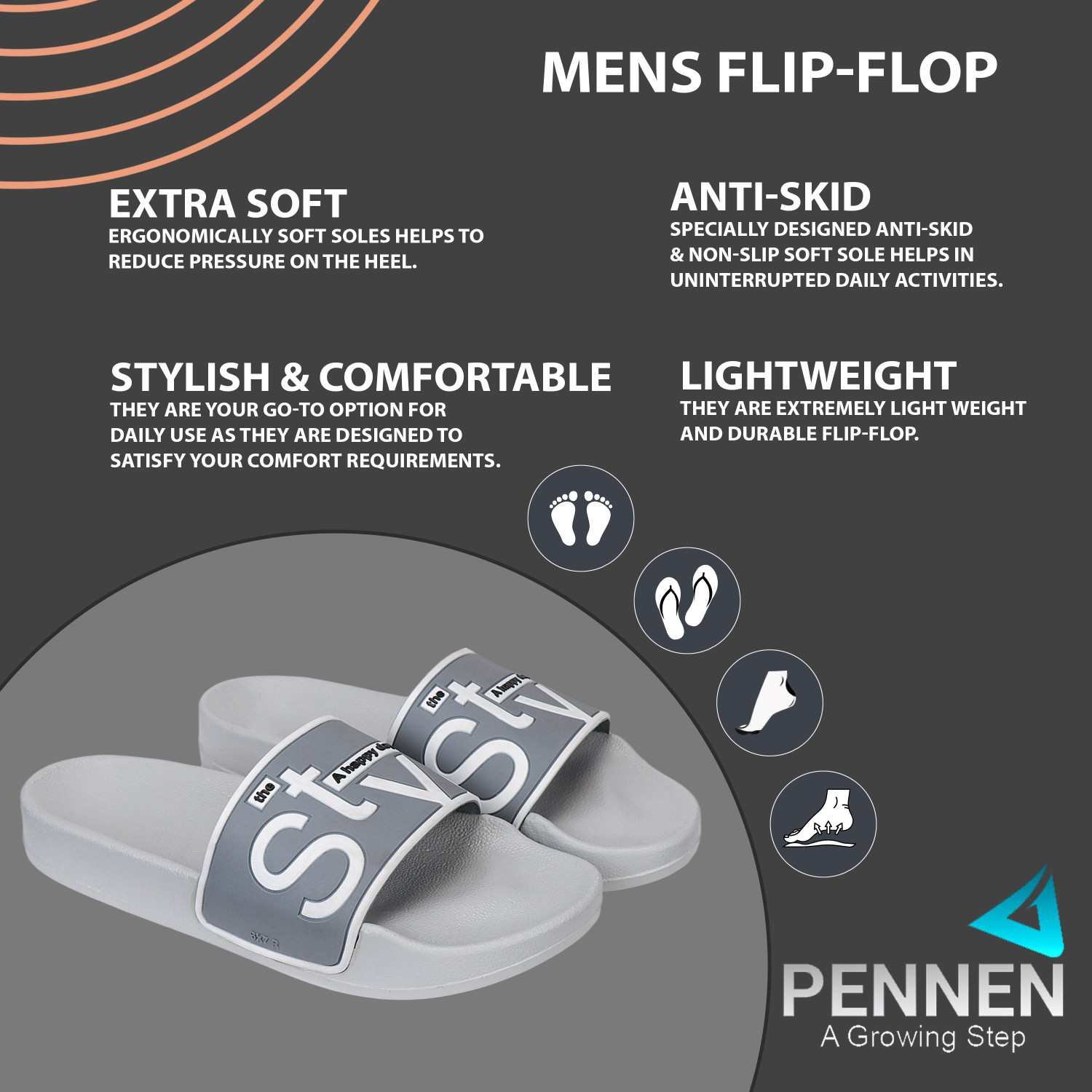 Image of Pennen Men Slippers