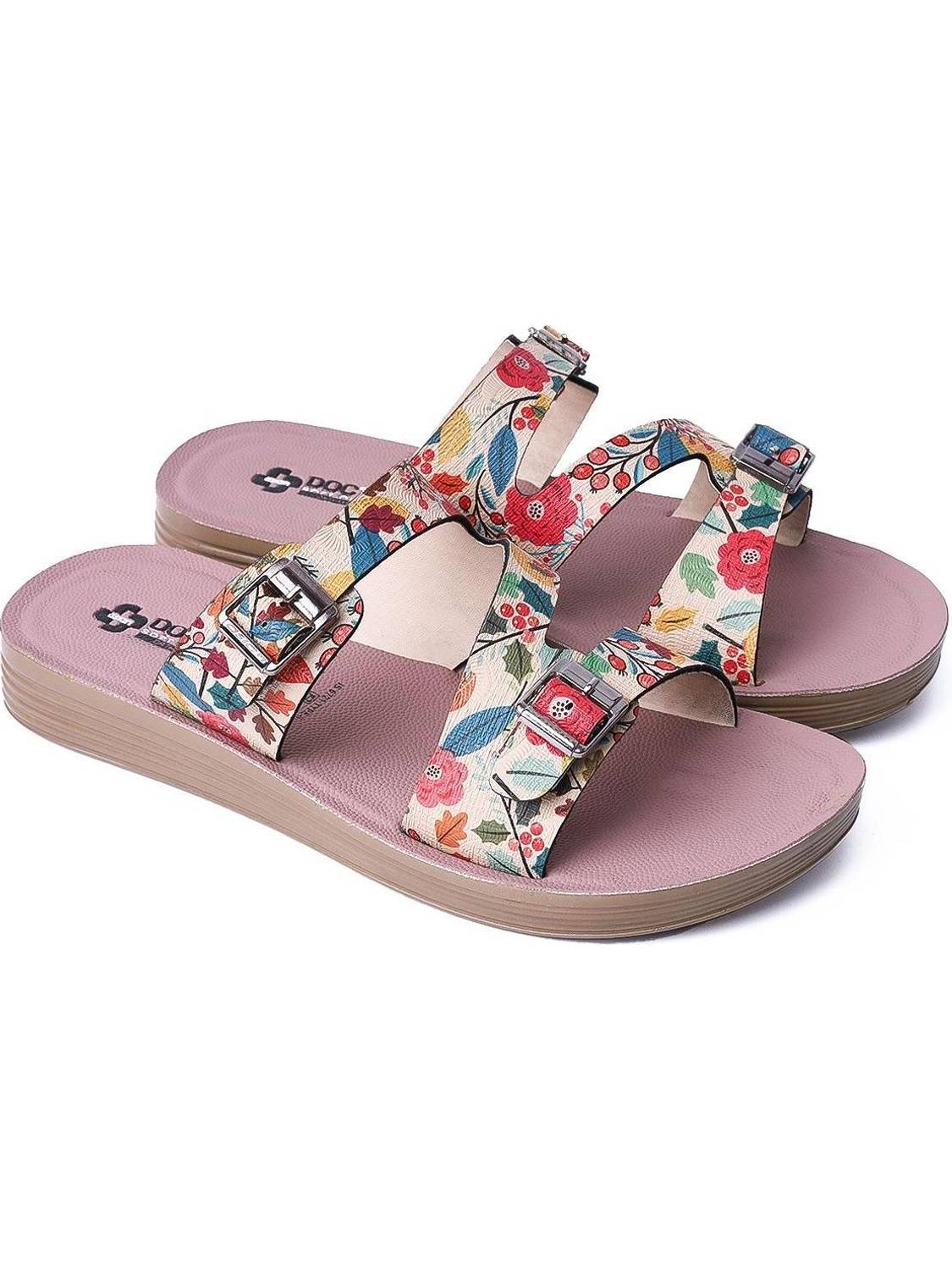 asian Women OrthoSoft Extra Soft Cushion Doctor Arch Support, Daily Use Slippers