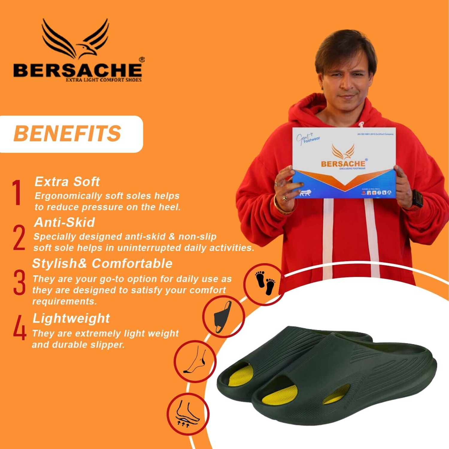 Image of BERSACHE Men Slippers