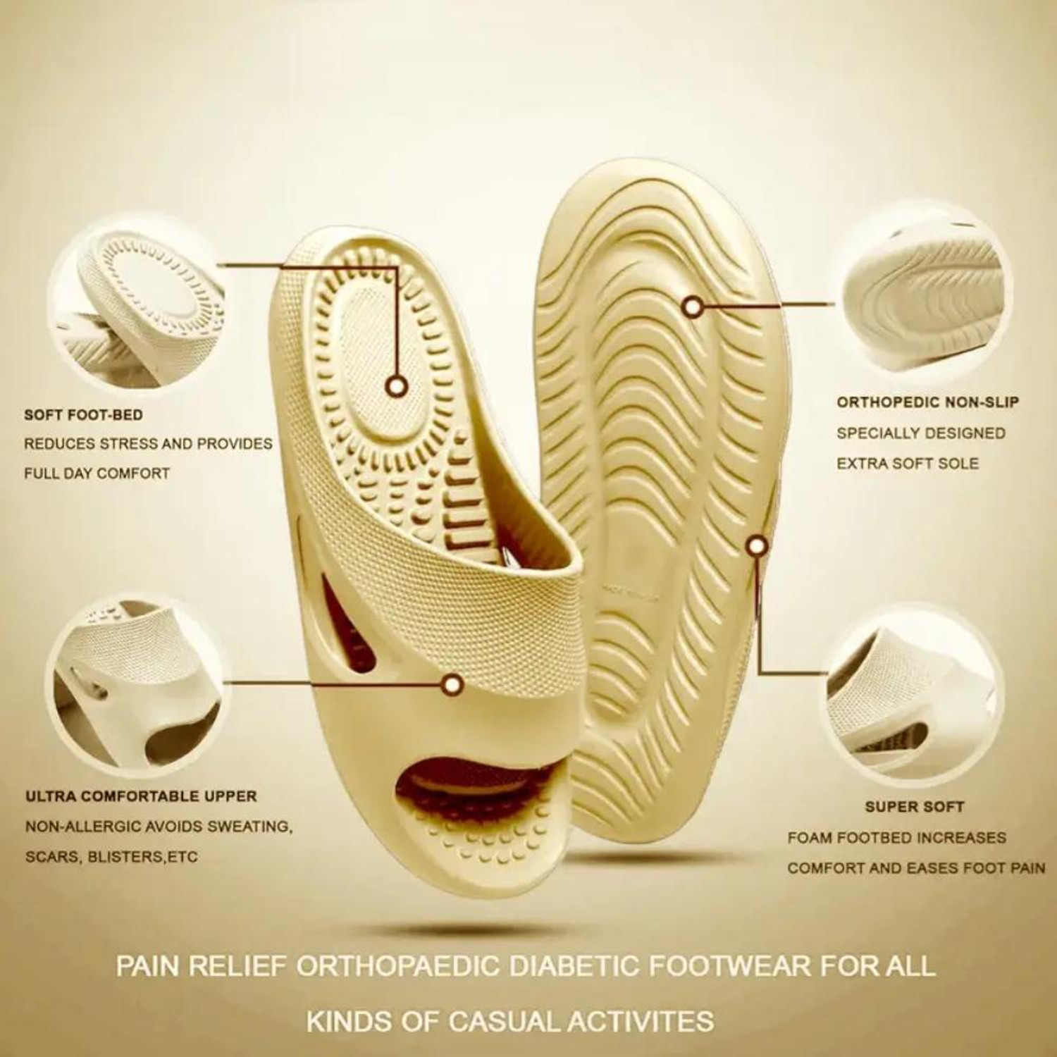 Image of SATERRA Men Slippers