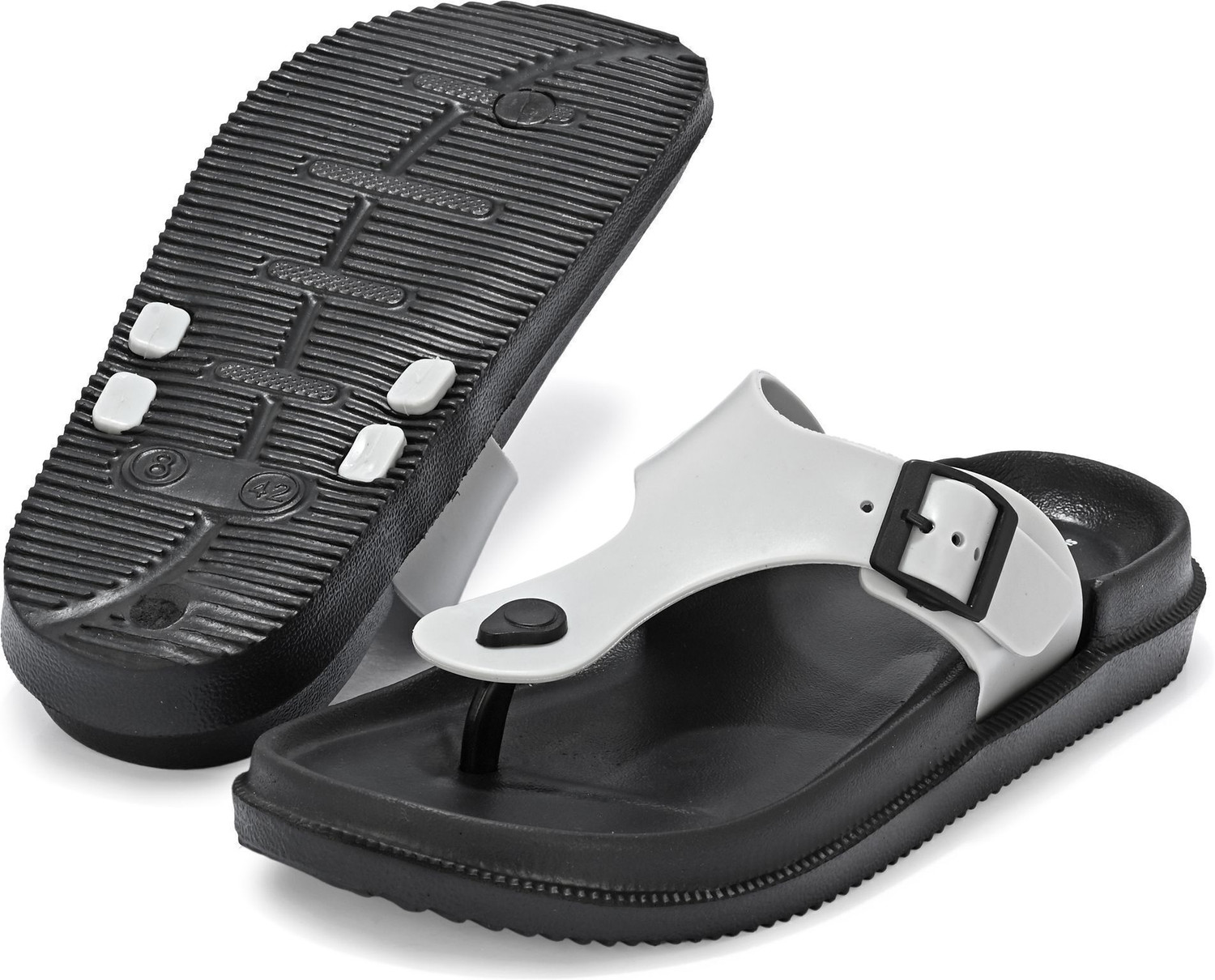 Image of slipover Men Soft Trending Comfortable Chappal Lightweight Casual Slippers for Daily Wear Flip Flops