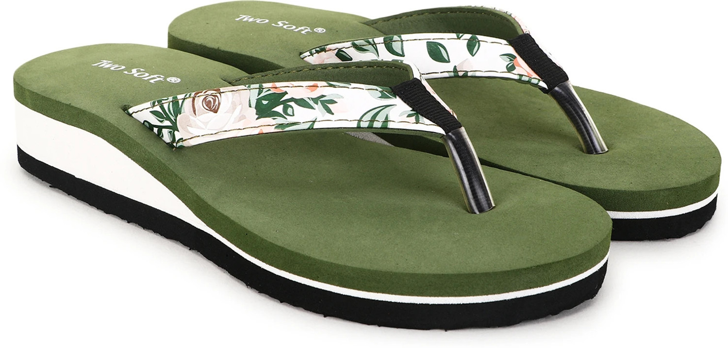 Image of TWO SOFT Women Premium Comfortable Stylish Light weight|Extra Softnes Daily Wear|Casual Slipper Slippers