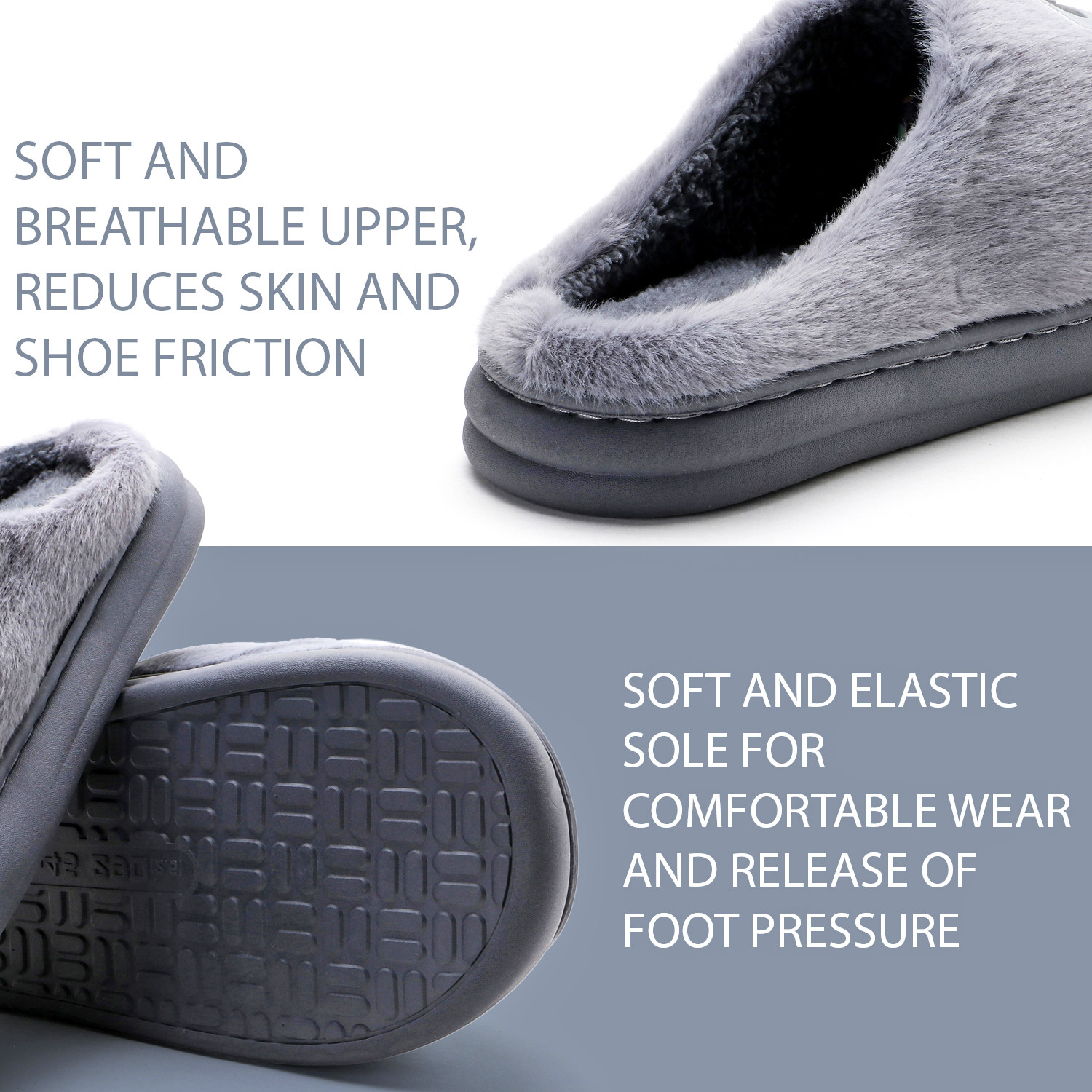 Image of Fighter Men Slippers (Grey, 8)