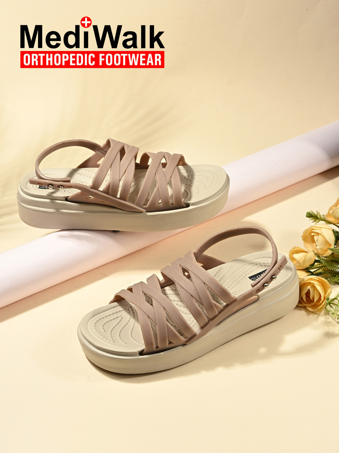 Image of Mediwalk Women Premium|Doctor|Orthopedic|Lightweight|Antiskid Non Slip|Newly Launch| Slippers