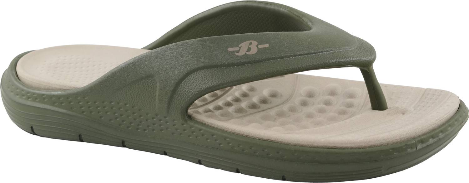 Bata Men Green Flip Flops - Image 1