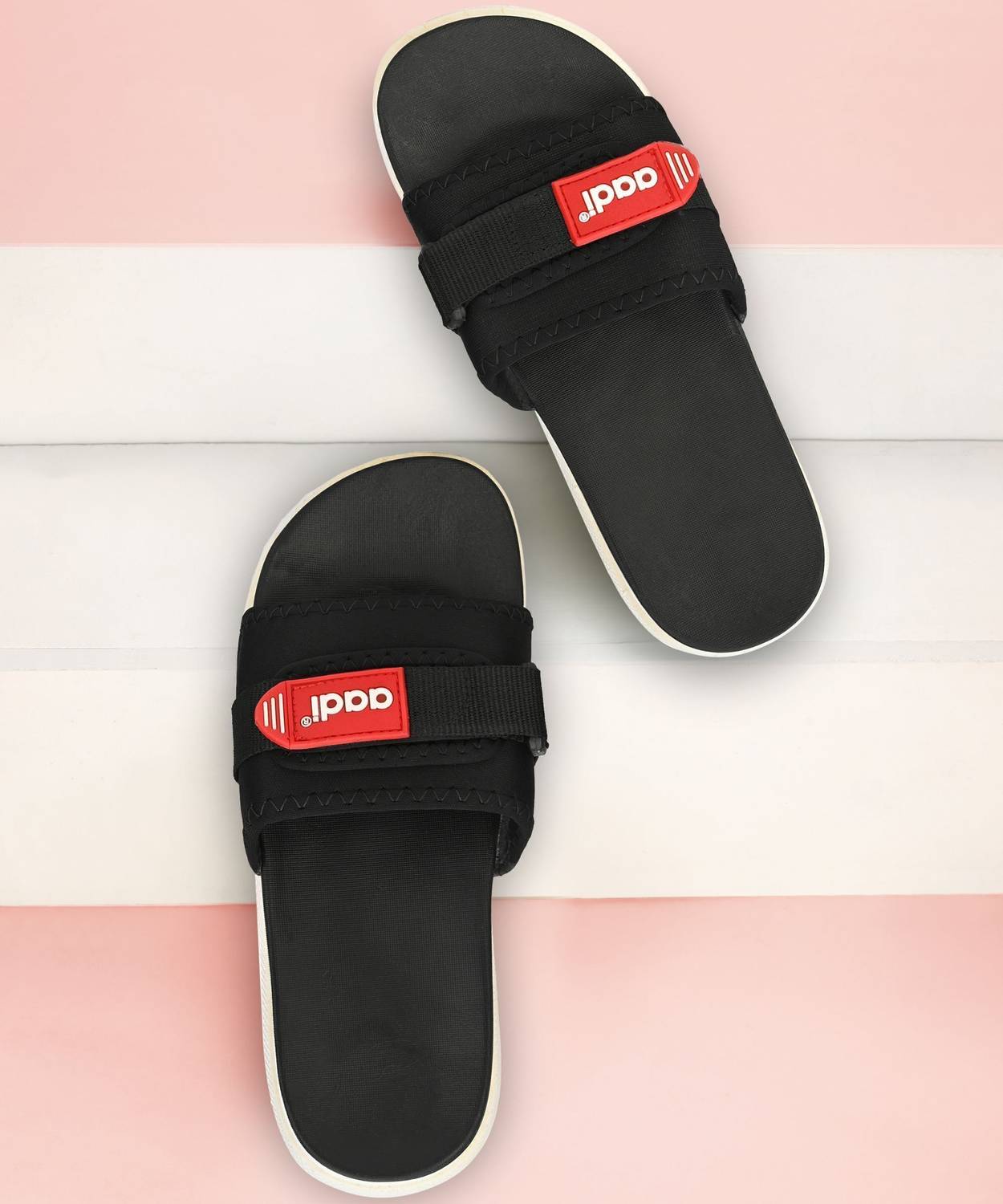 aadi Men Synthetic Slides - Image 1