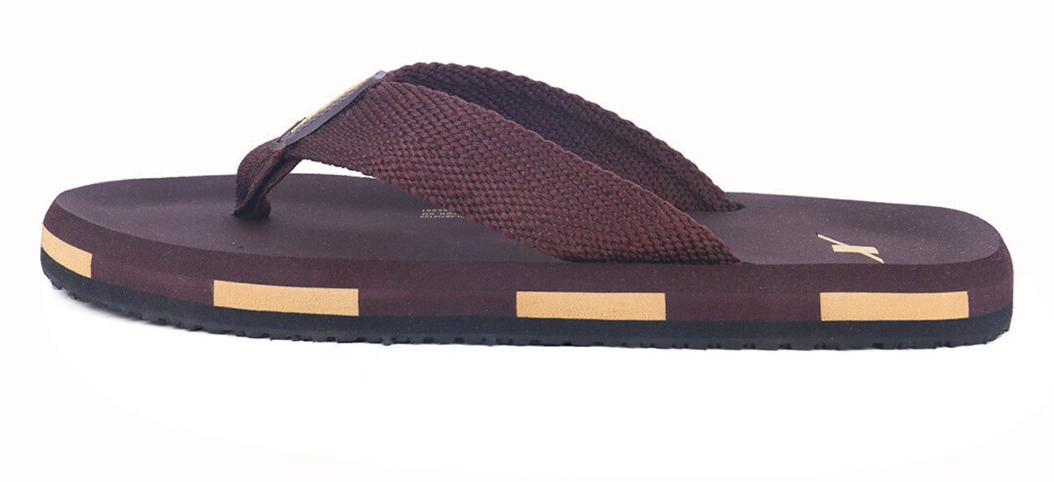 Image of Sparx Men Flip Flops (Brown, Brown, 7)