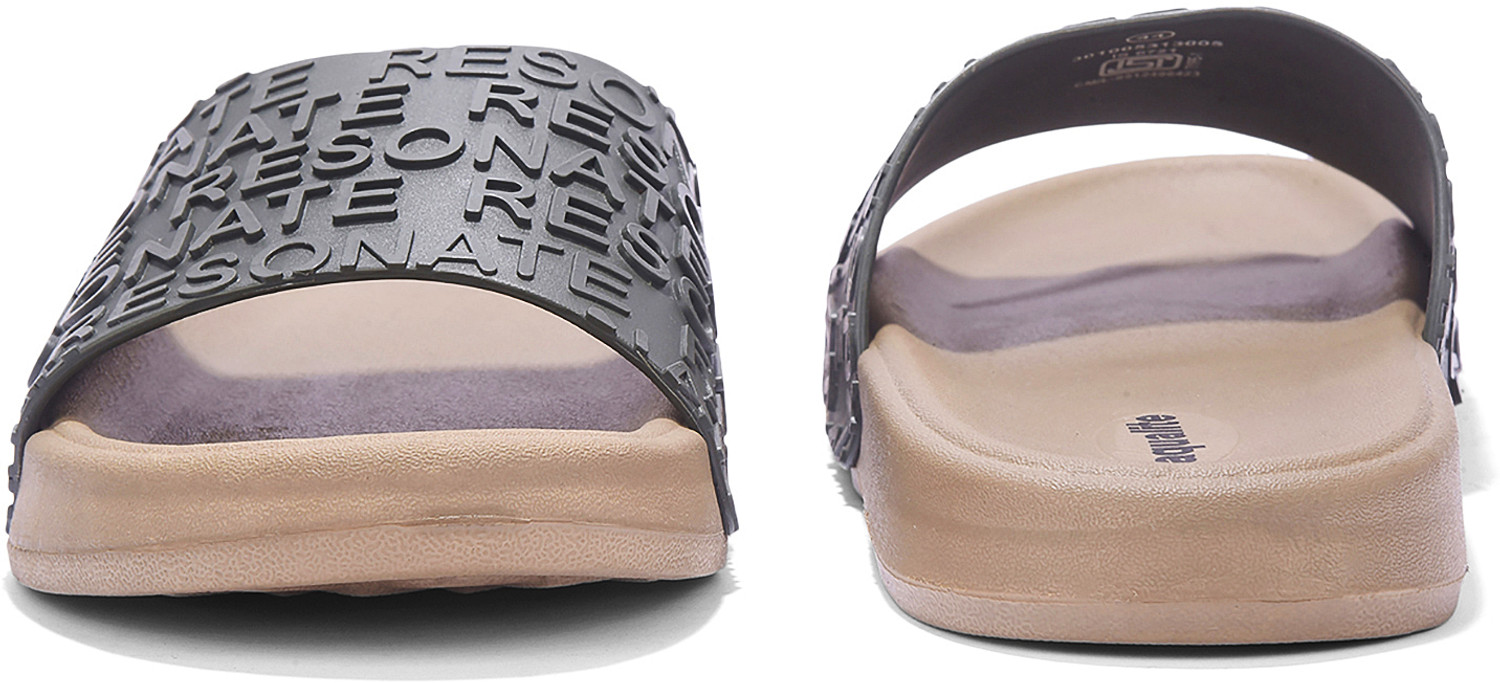 Image of Aqualite Men Soft Cushion EVA Flip Flop Slippers for Men Lightweight Casual Bathroom Beach Slides