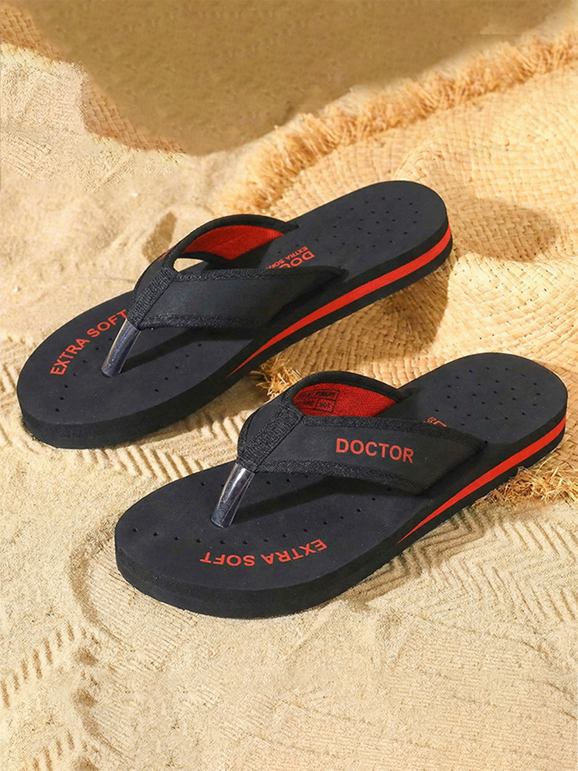 Image of DOCTOR EXTRA SOFT Women Doctor Slippers for Women Orthopedic Diabetic Pregnancy Dr Chappals & House D-22 Slippers
