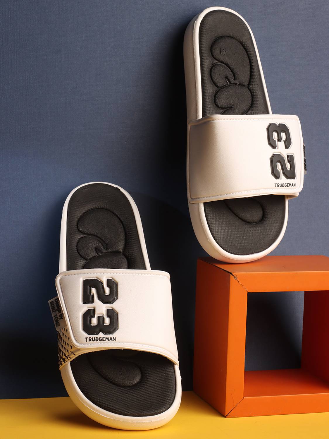 JUMPLITE Men Slides White - Image 1