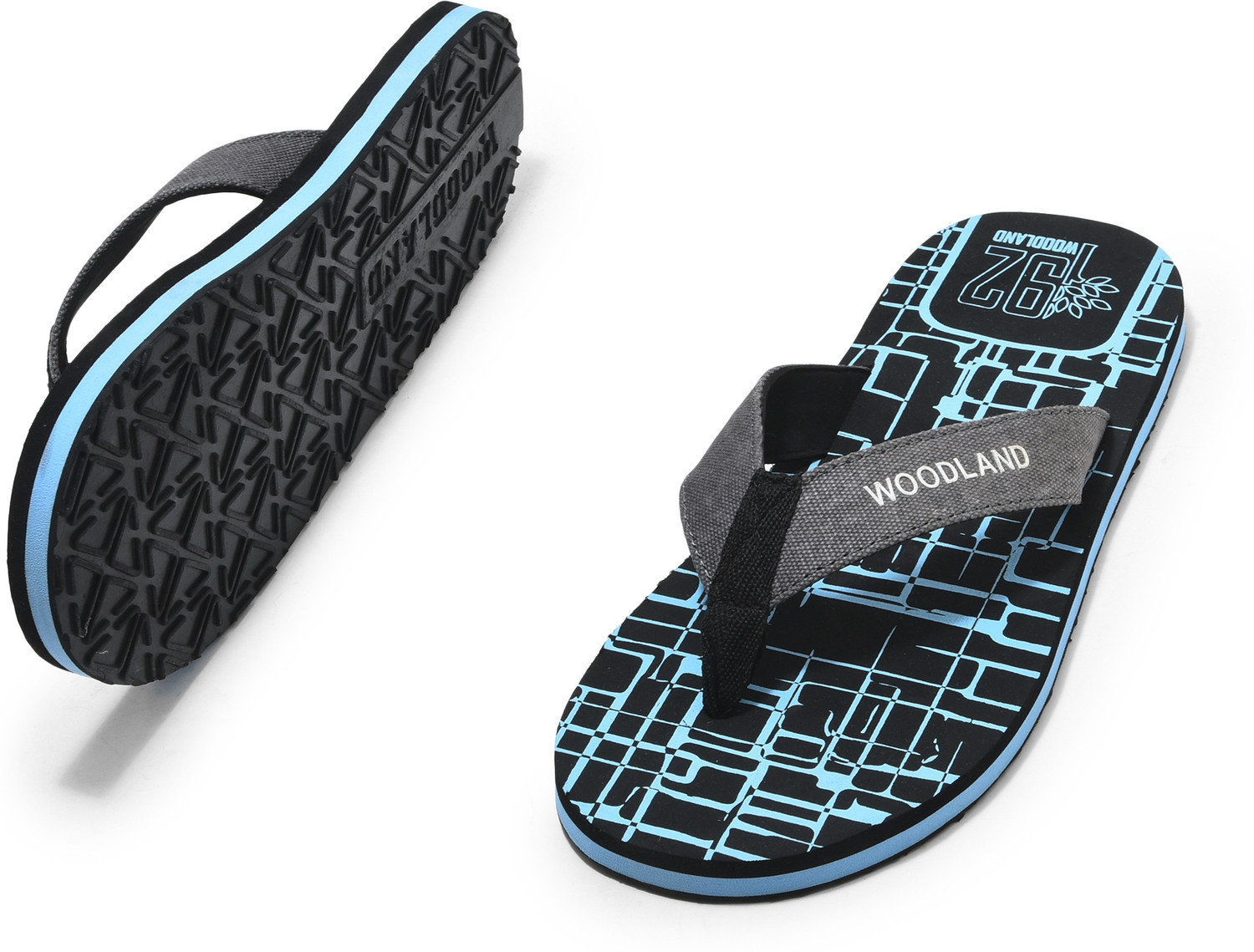 Image of WOODLAND Men Lightweight Comfortable Casual Summer Wear Flip Flops