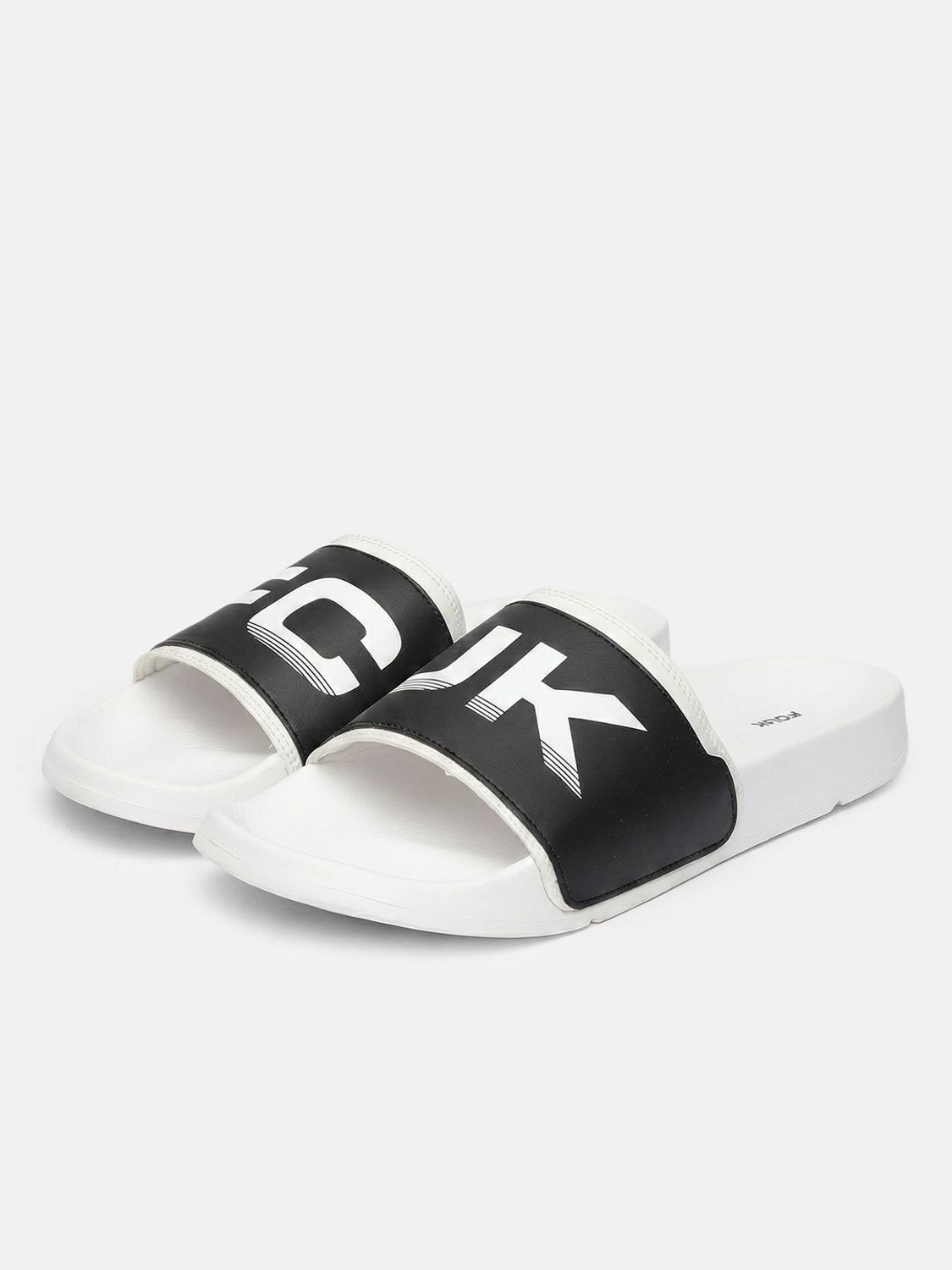 Image of FCUK Men Slippers (White, 8)