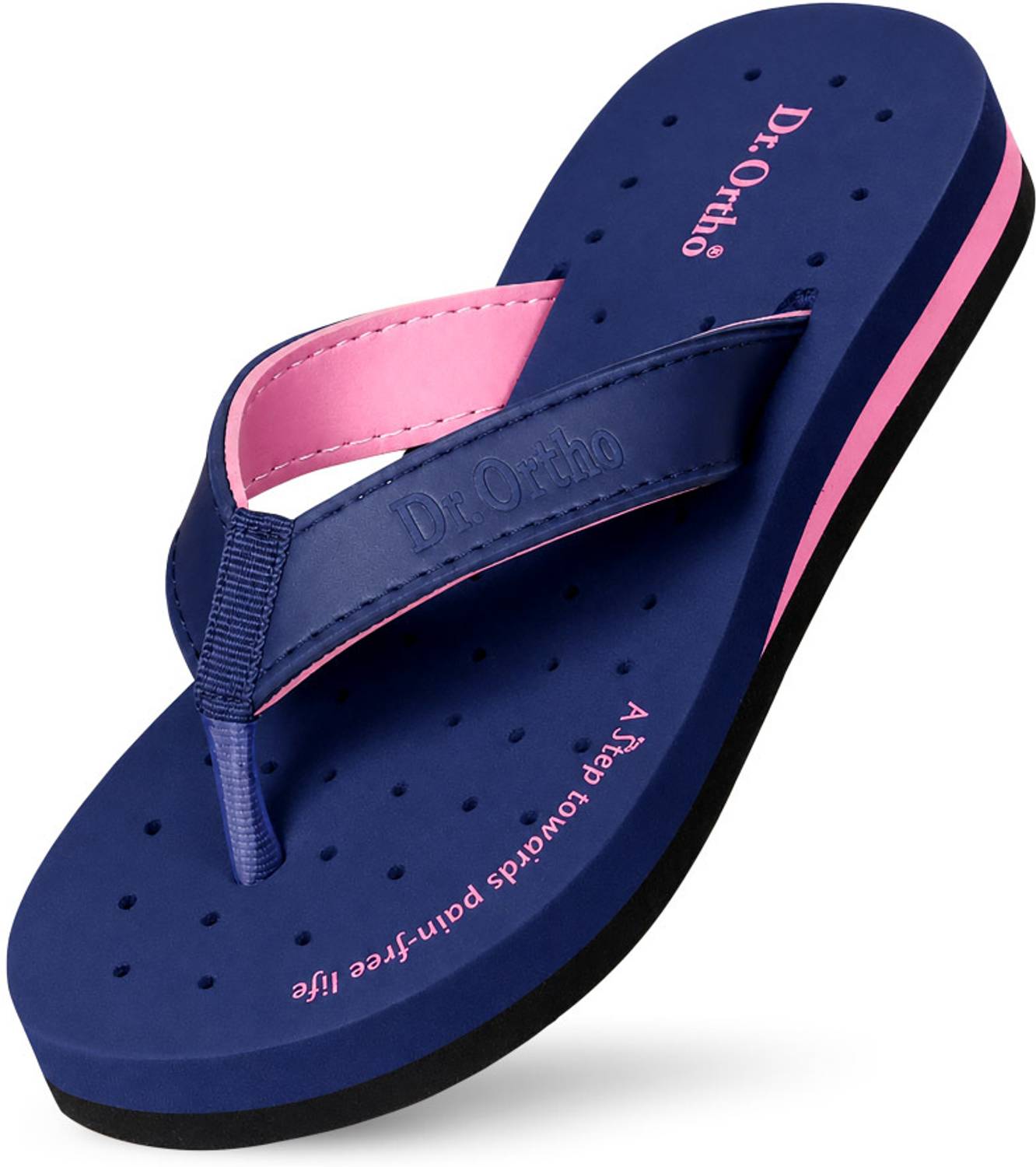 Dr. Ortho Women Extra Soft Slippers Blue