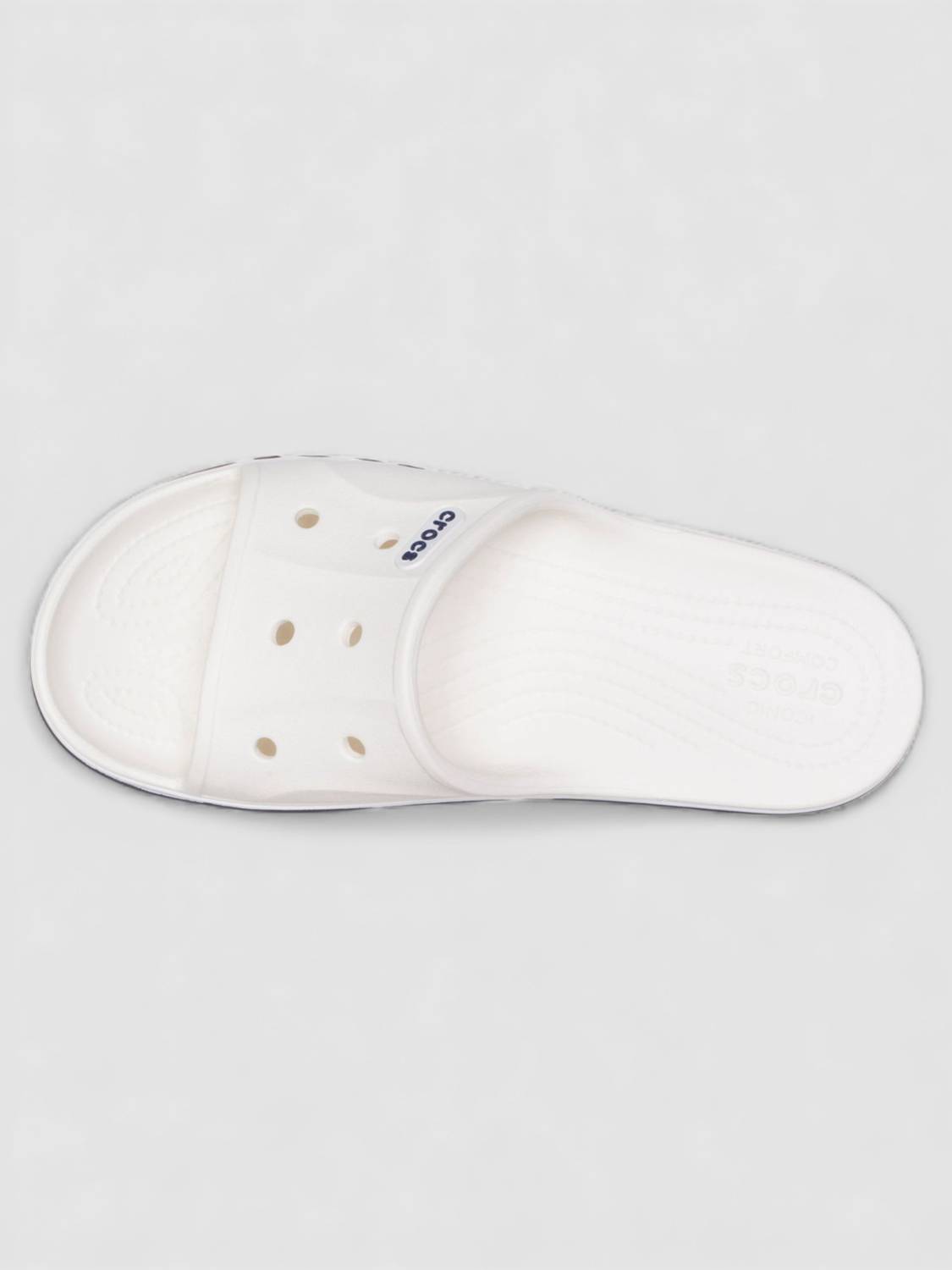 CROCS Unisex Bayaband Slides White - Image 3