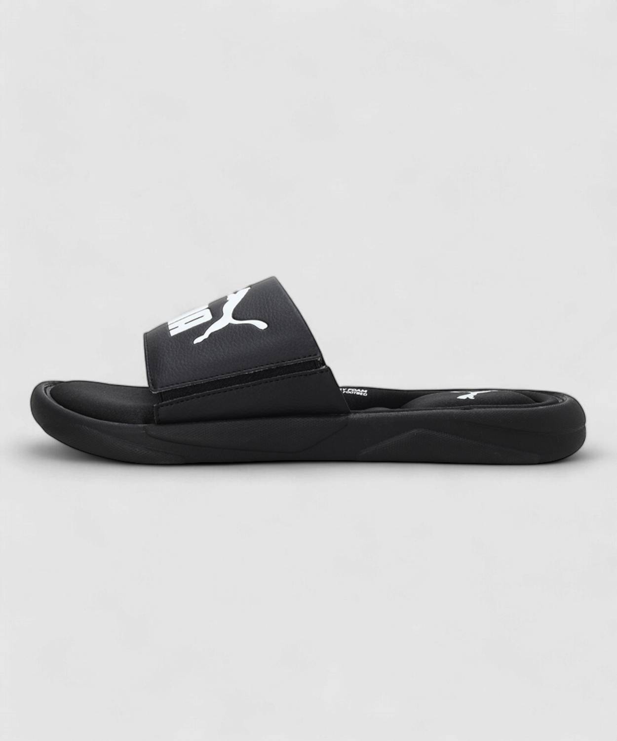 PUMA Men Royalcat Memory Foam Slides Black - Image 3