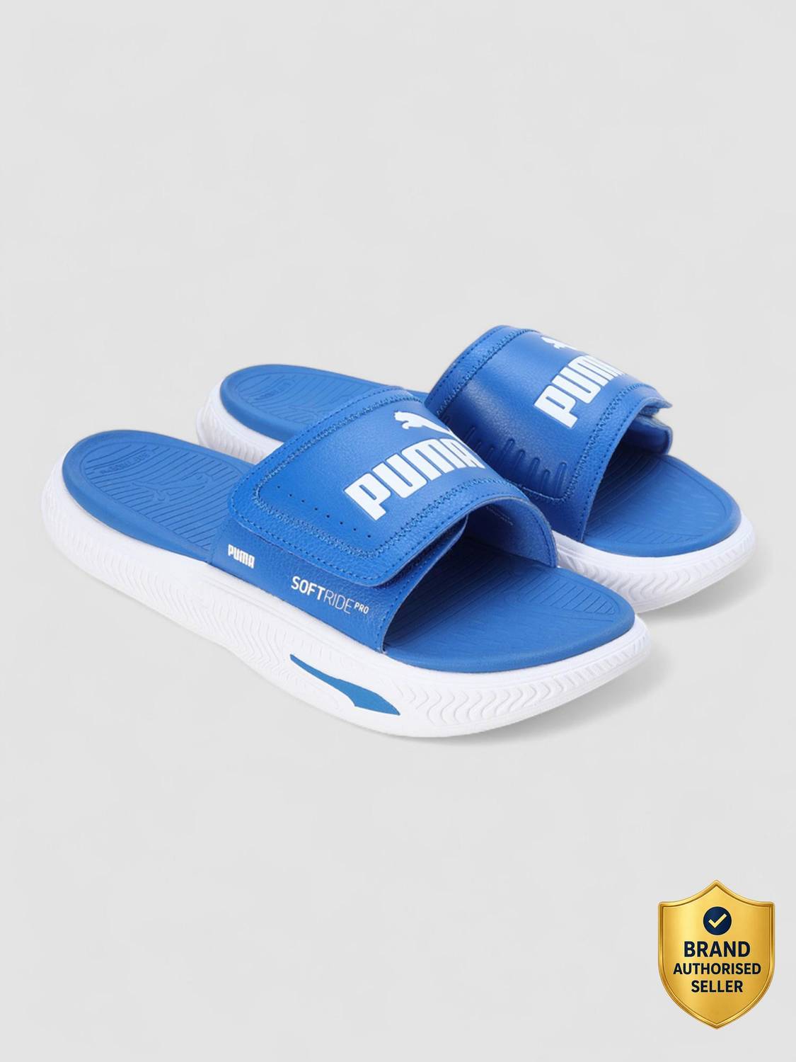 PUMA Men SoftridePro Slide 24 V Res Slides Blue