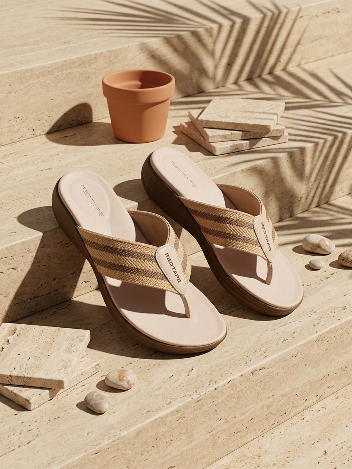 Image of RED TAPE Women Flip Flops