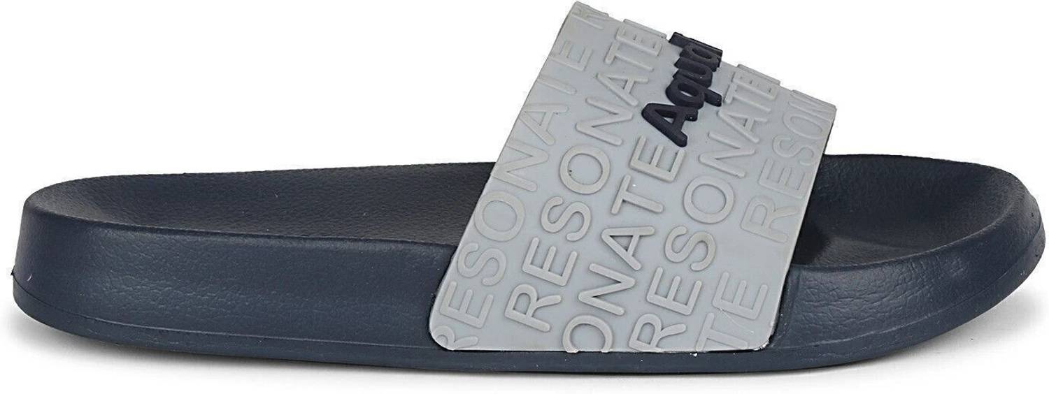 Aqualite Men Gray Slides - Image 4