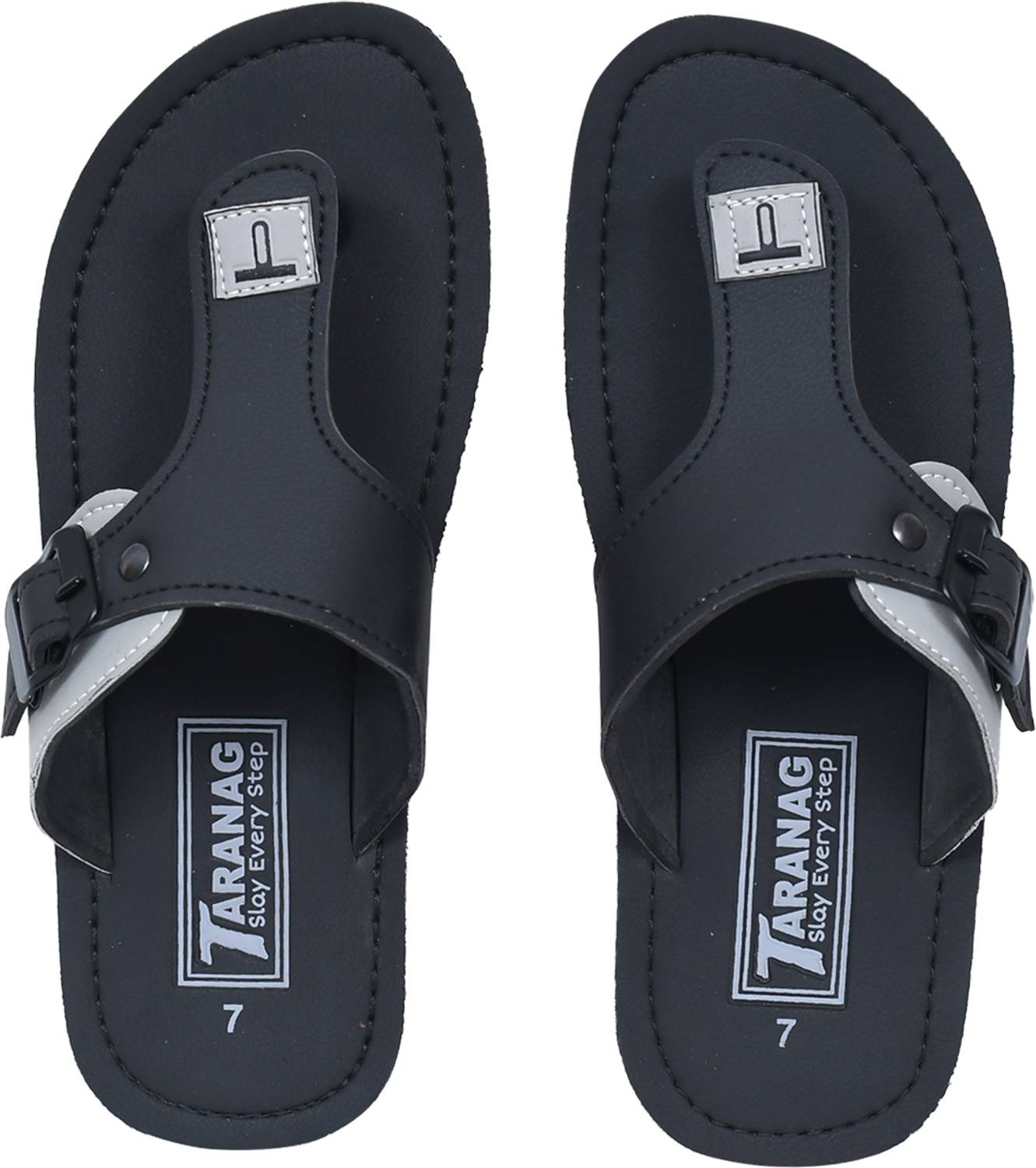 taranag Men Flip Flops Black - Image 3