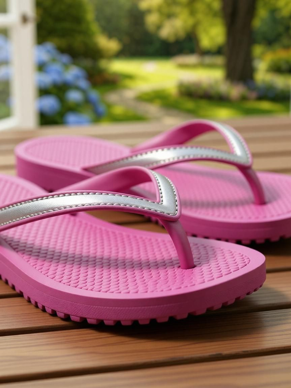 Image of Lehar Women Soft and Comfortable Orthopedic Pain Relief Flip Flops