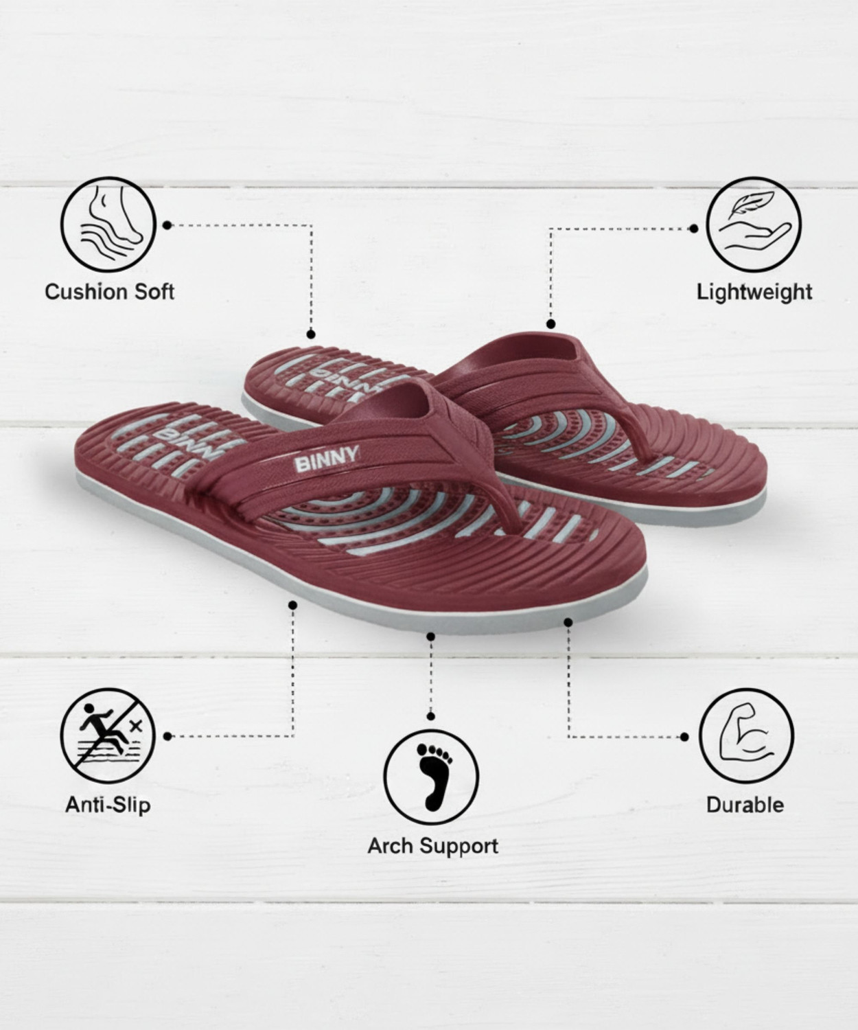 Image of Binny Men Slippers